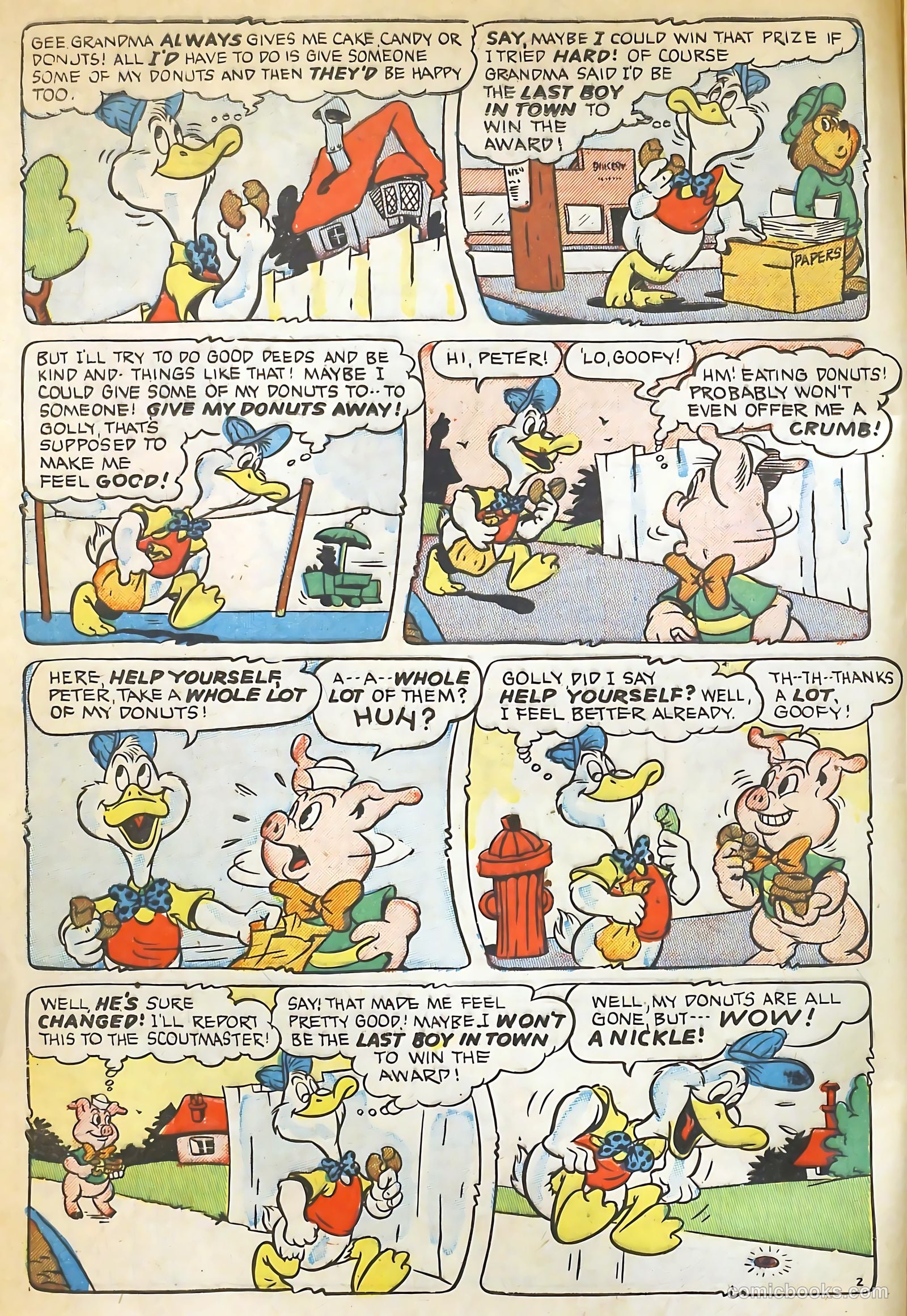 Goofy Comics #35 (1949) — page 4 of 36