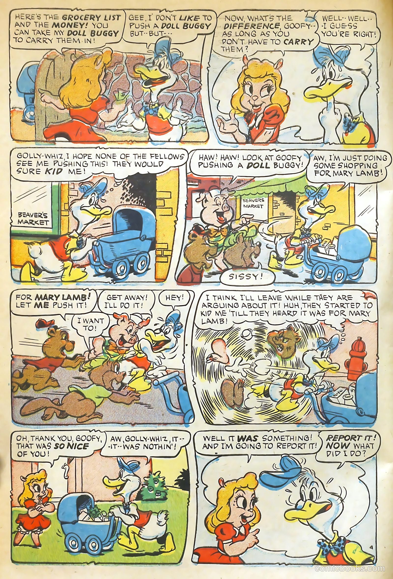 Goofy Comics #35 (1949) — page 6 of 36
