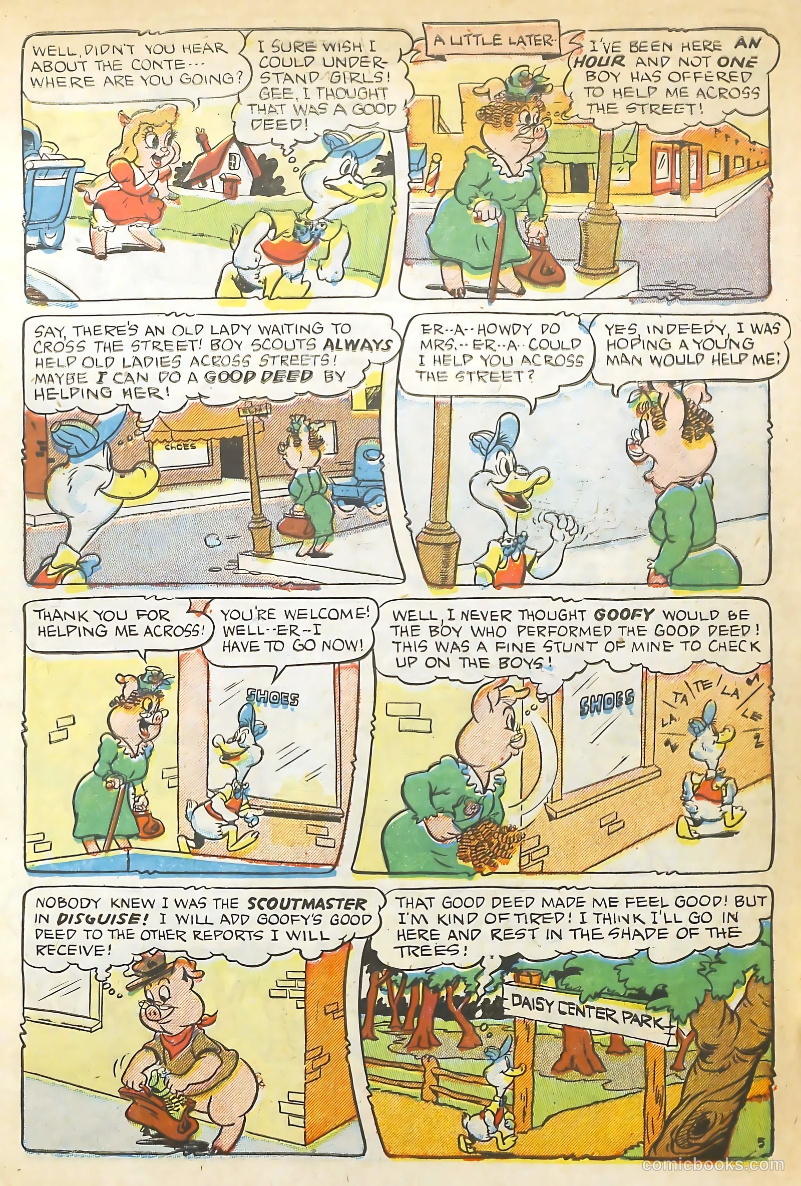 Goofy Comics #35 (1949) — page 7 of 36