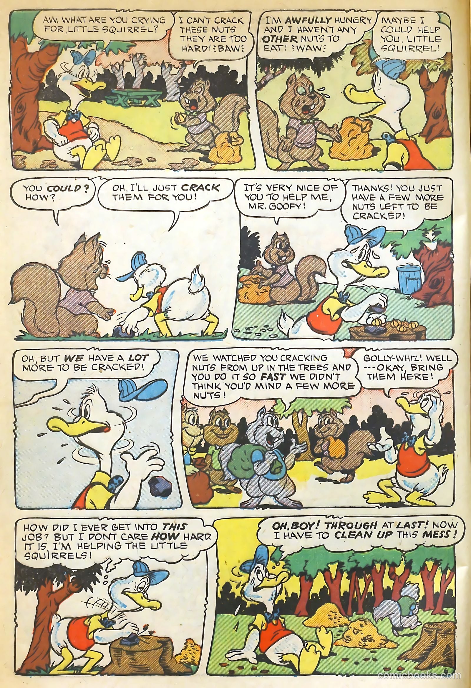 Goofy Comics #35 (1949) — page 8 of 36