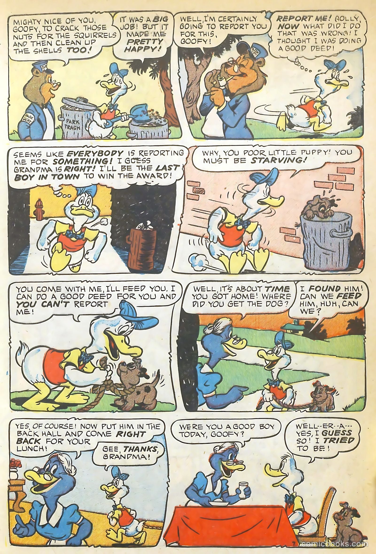 Goofy Comics #35 (1949) — page 9 of 36
