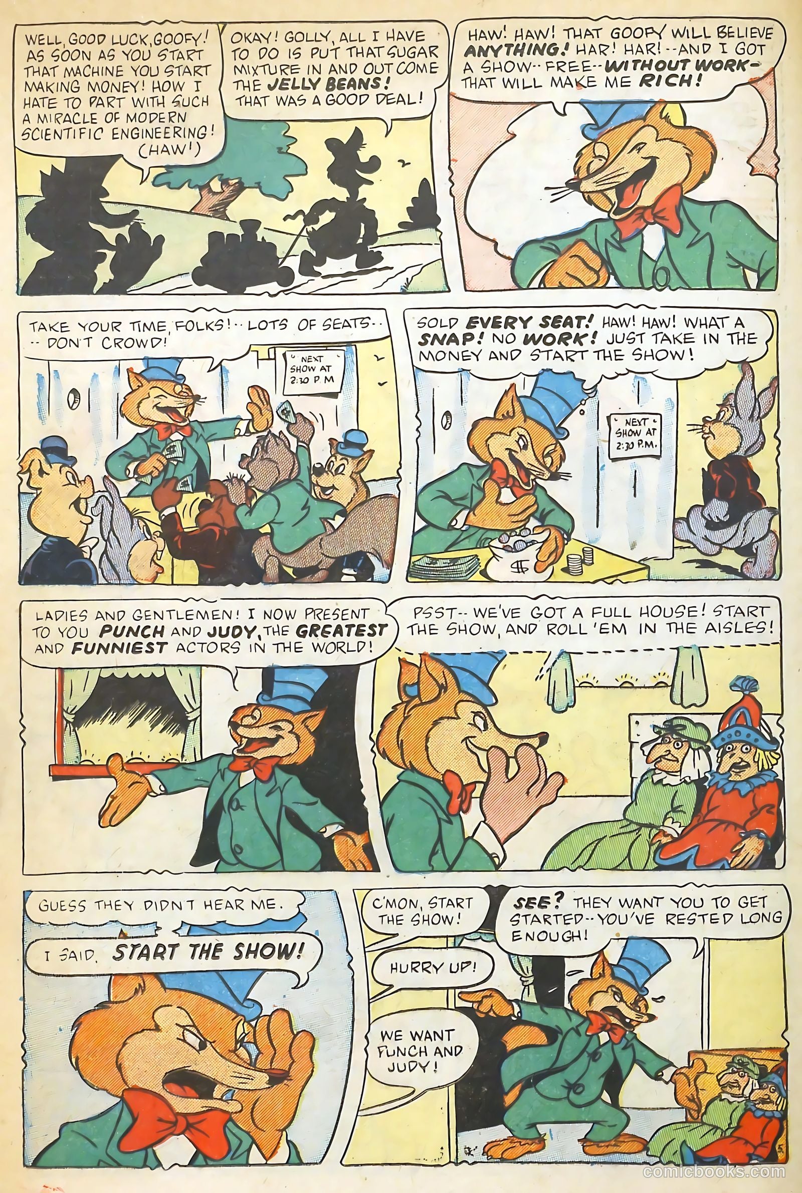 Goofy Comics #35 (1949) — page 16 of 36