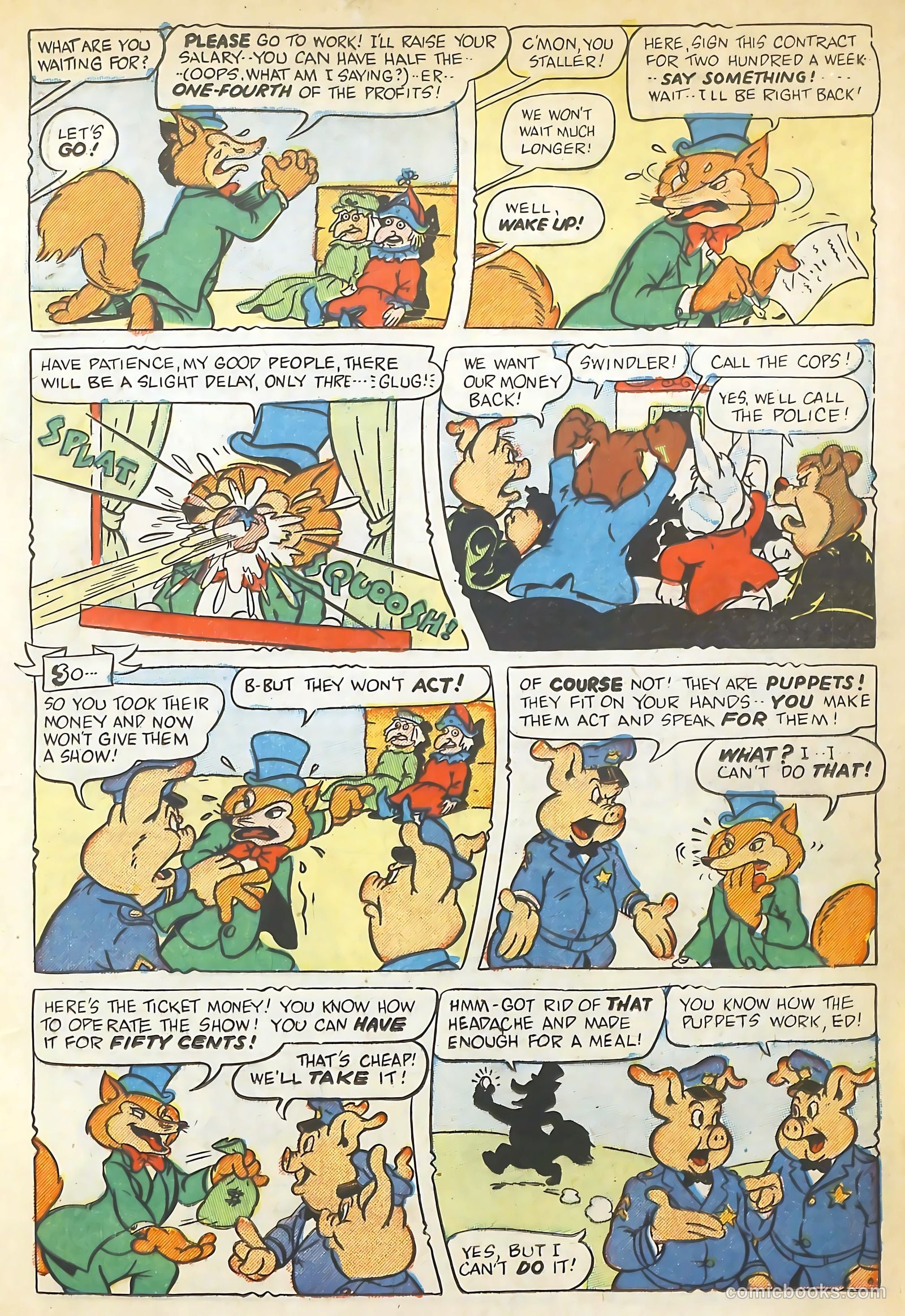 Goofy Comics #35 (1949) — page 17 of 36