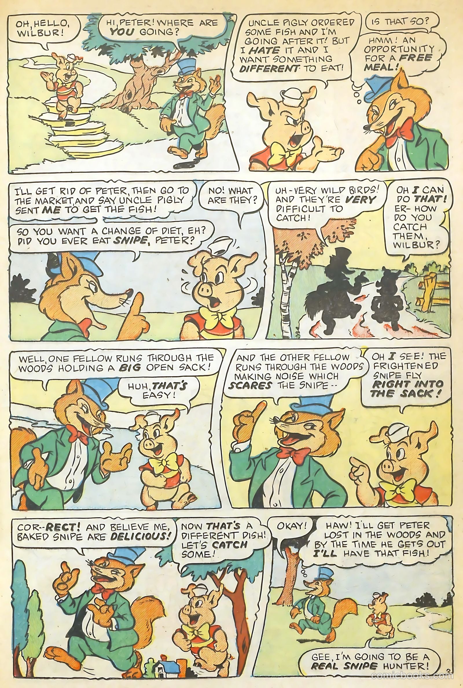 Goofy Comics #35 (1949) — page 21 of 36