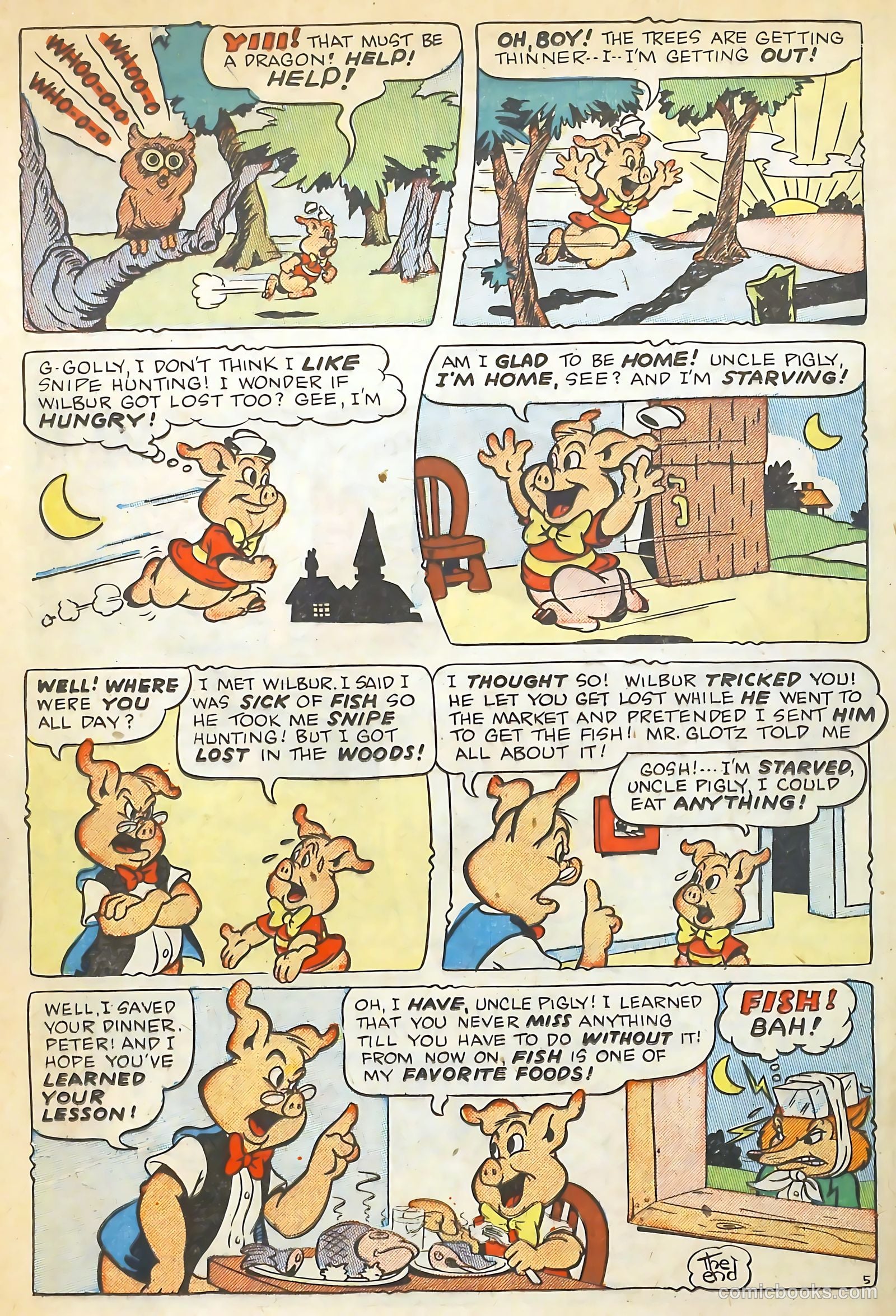 Goofy Comics #35 (1949) — page 24 of 36
