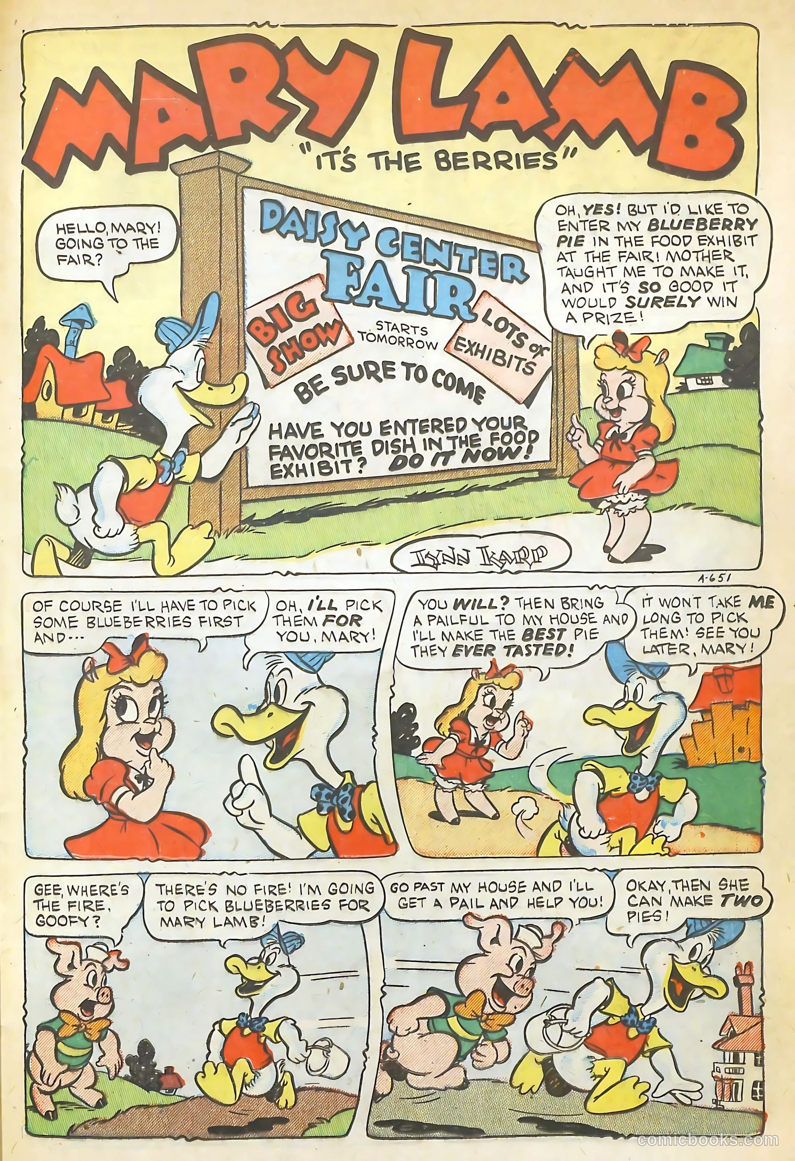 Goofy Comics #35 (1949) — page 25 of 36