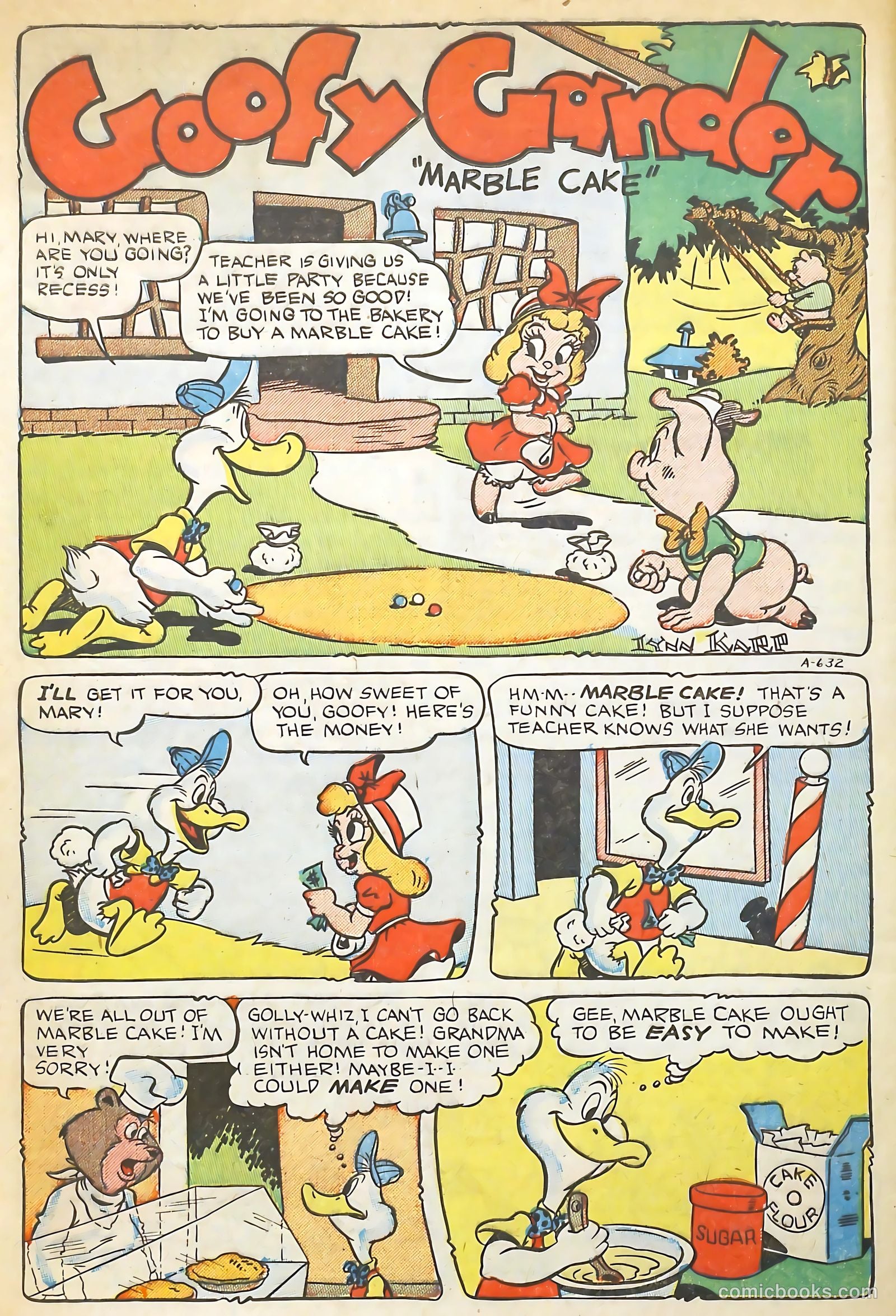Goofy Comics #35 (1949) — page 32 of 36