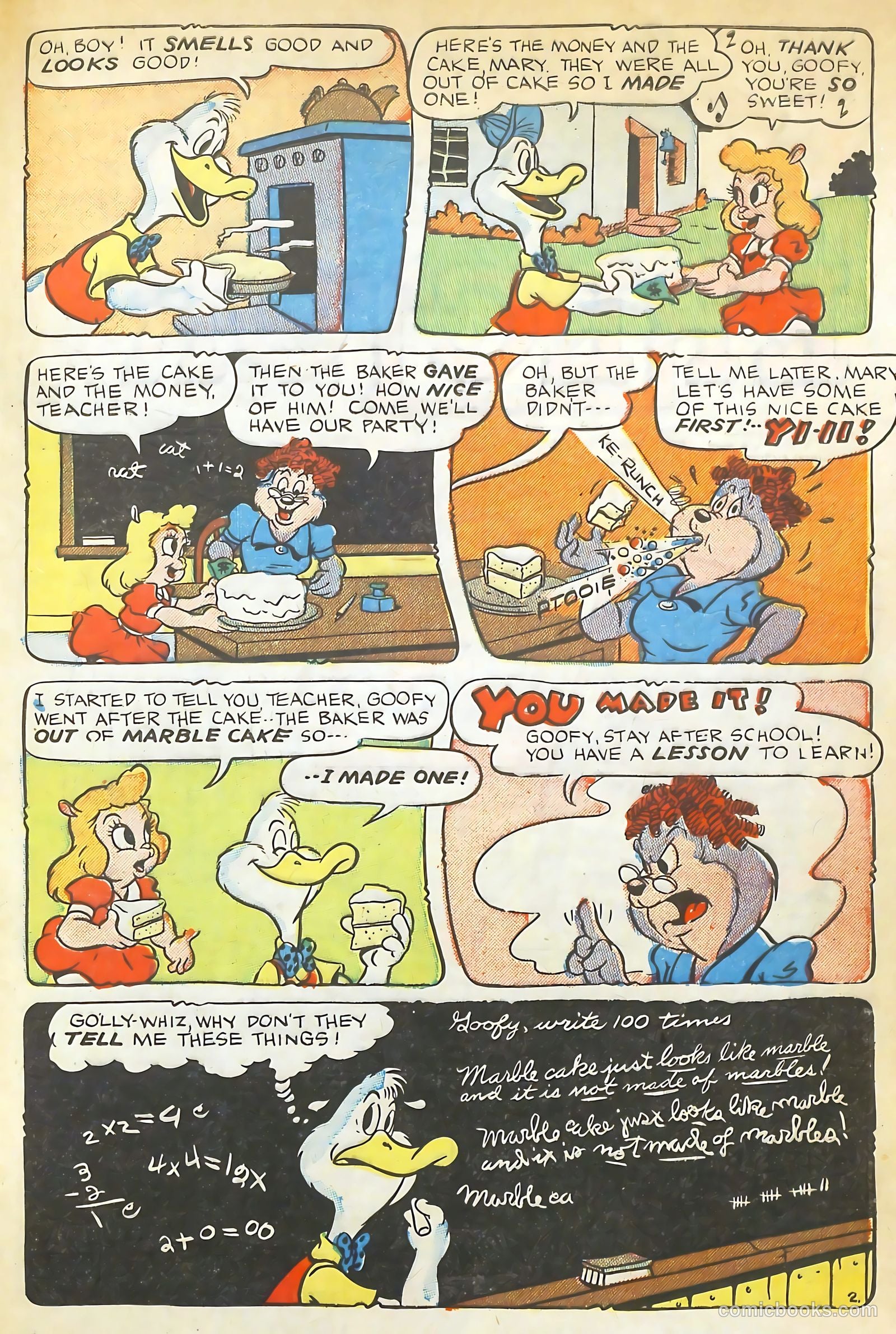 Goofy Comics #35 (1949) — page 33 of 36
