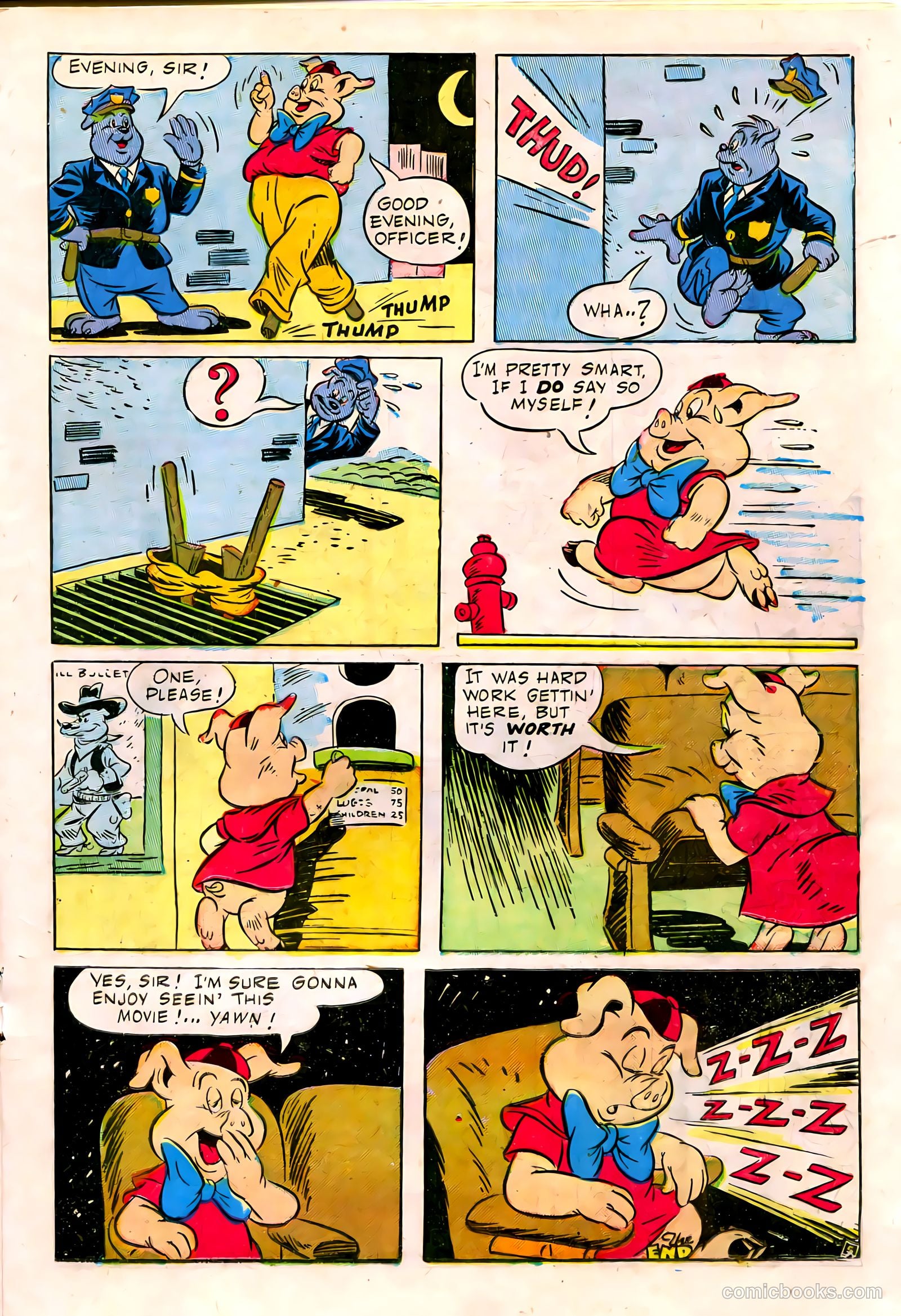 Goofy Comics #36 (1950) — page 17 of 36