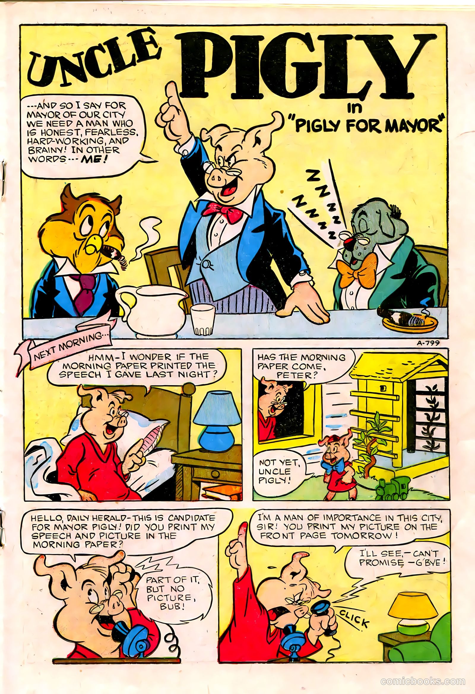 Goofy Comics #36 (1950) — page 19 of 36