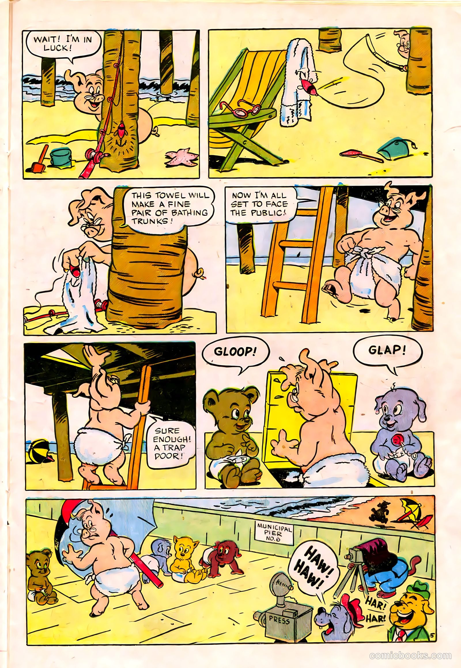 Goofy Comics #36 (1950) — page 23 of 36