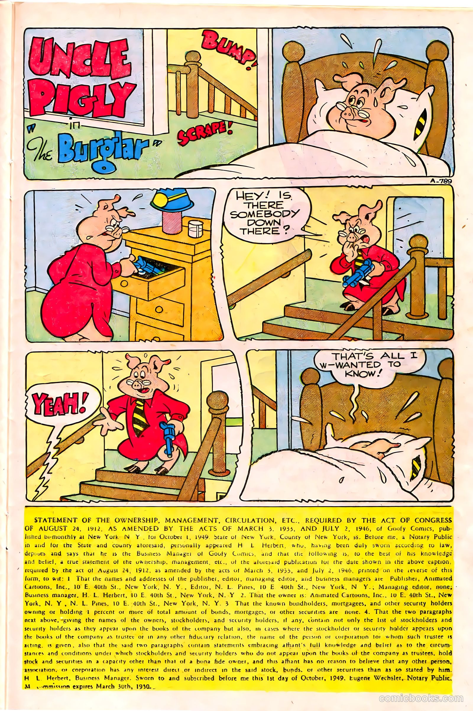 Goofy Comics #36 (1950) — page 25 of 36