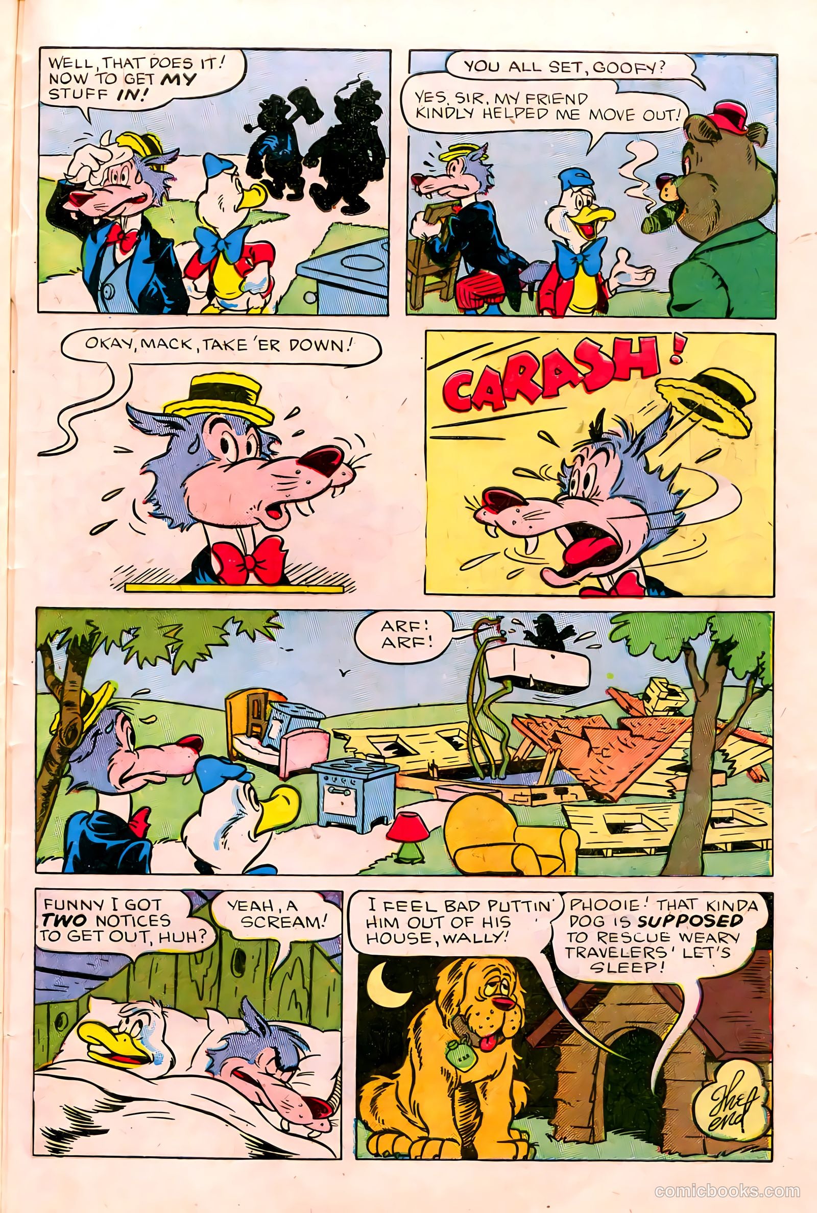 Goofy Comics #36 (1950) — page 33 of 36