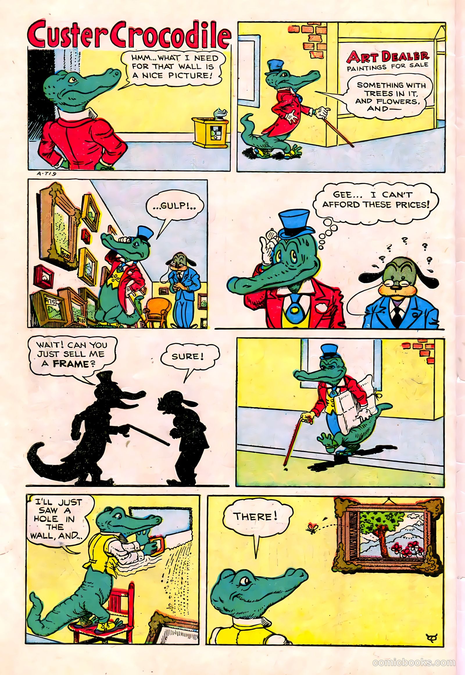 Goofy Comics #36 (1950) — page 34 of 36