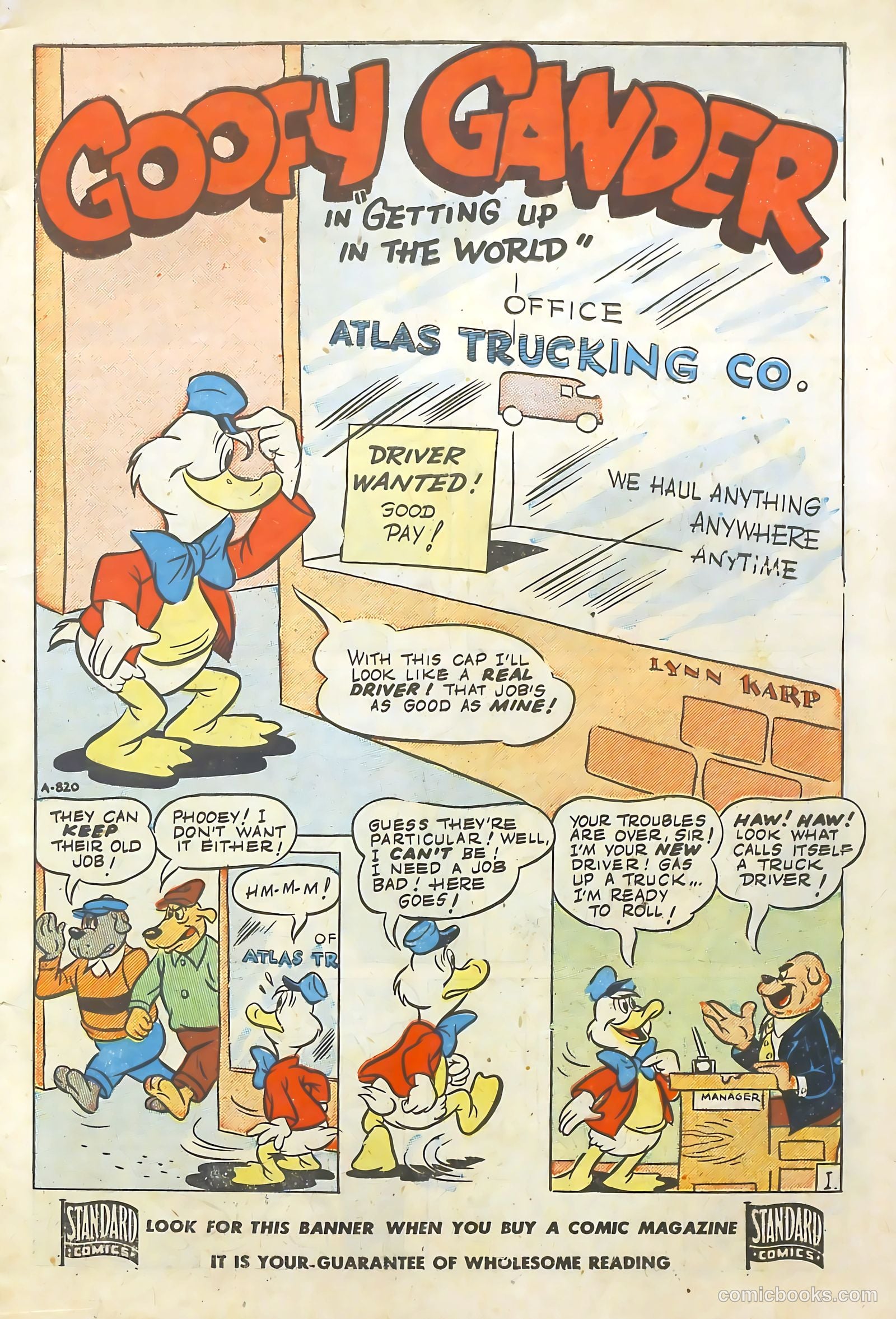 Goofy Comics #37 (1950) — page 4 of 37