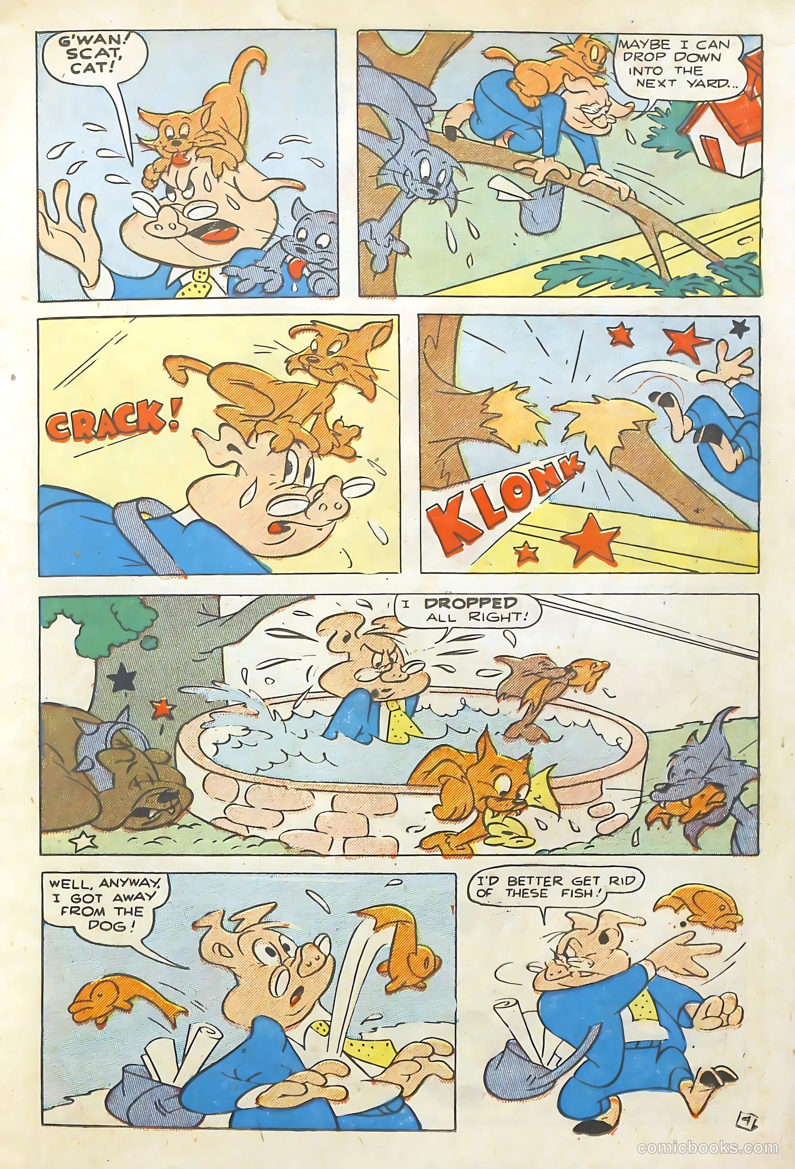 Goofy Comics #37 (1950) — page 16 of 37