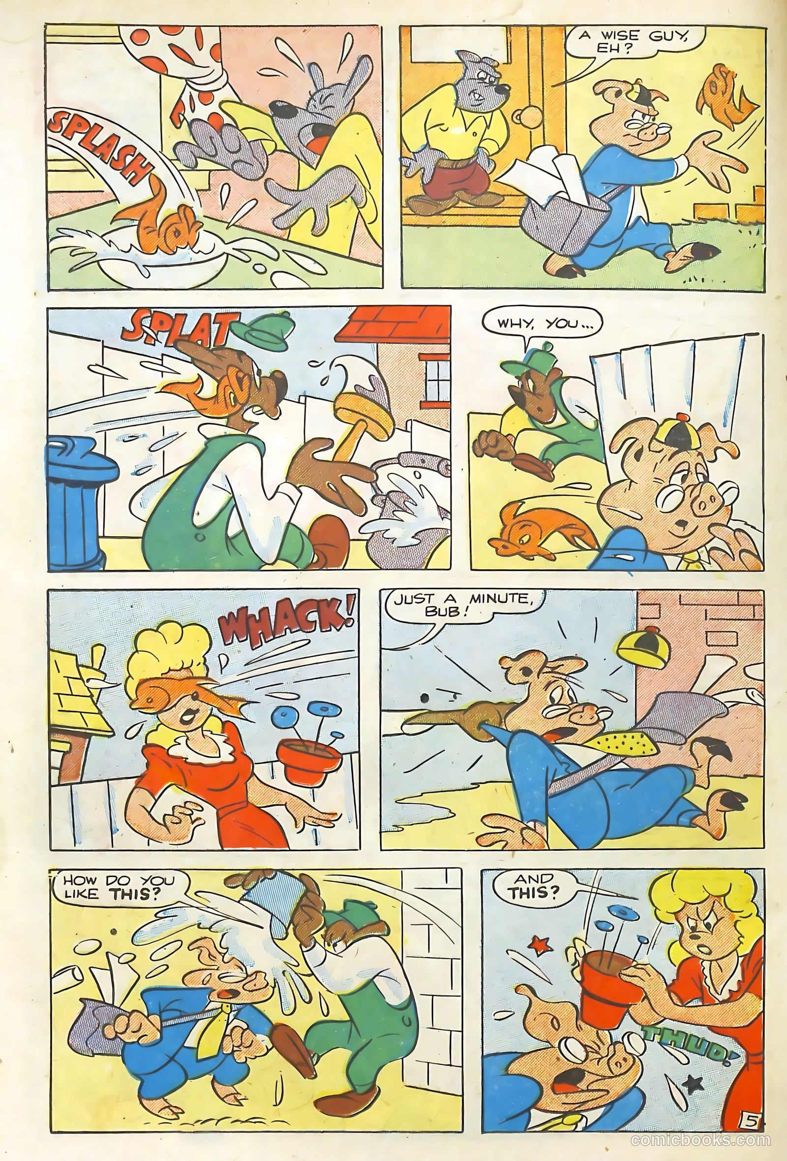 Goofy Comics #37 (1950) — page 17 of 37