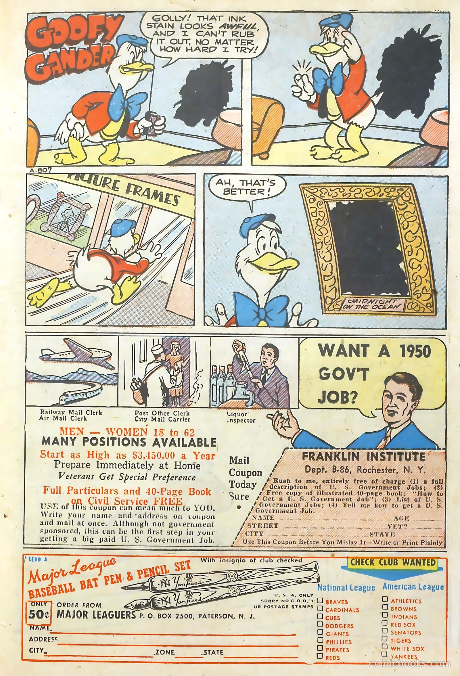 Goofy Comics #37 (1950) — page 20 of 37