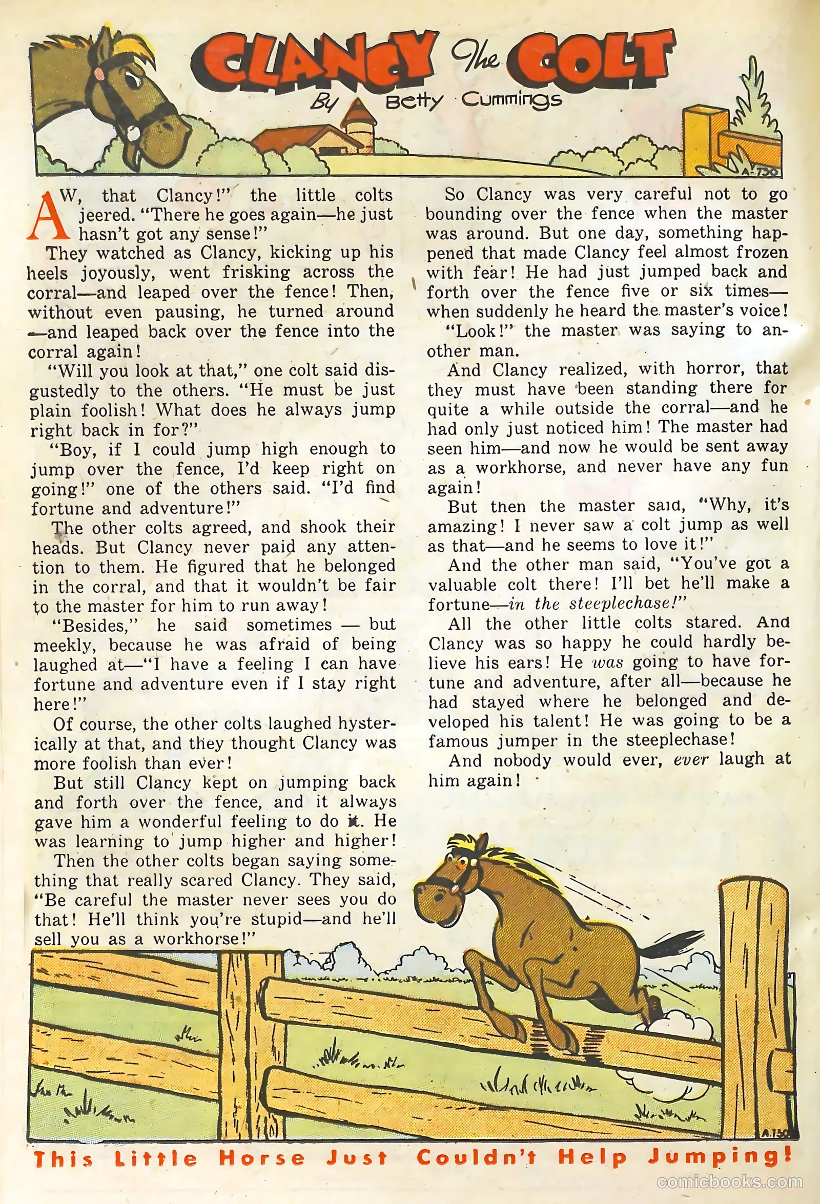 Goofy Comics #37 (1950) — page 21 of 37