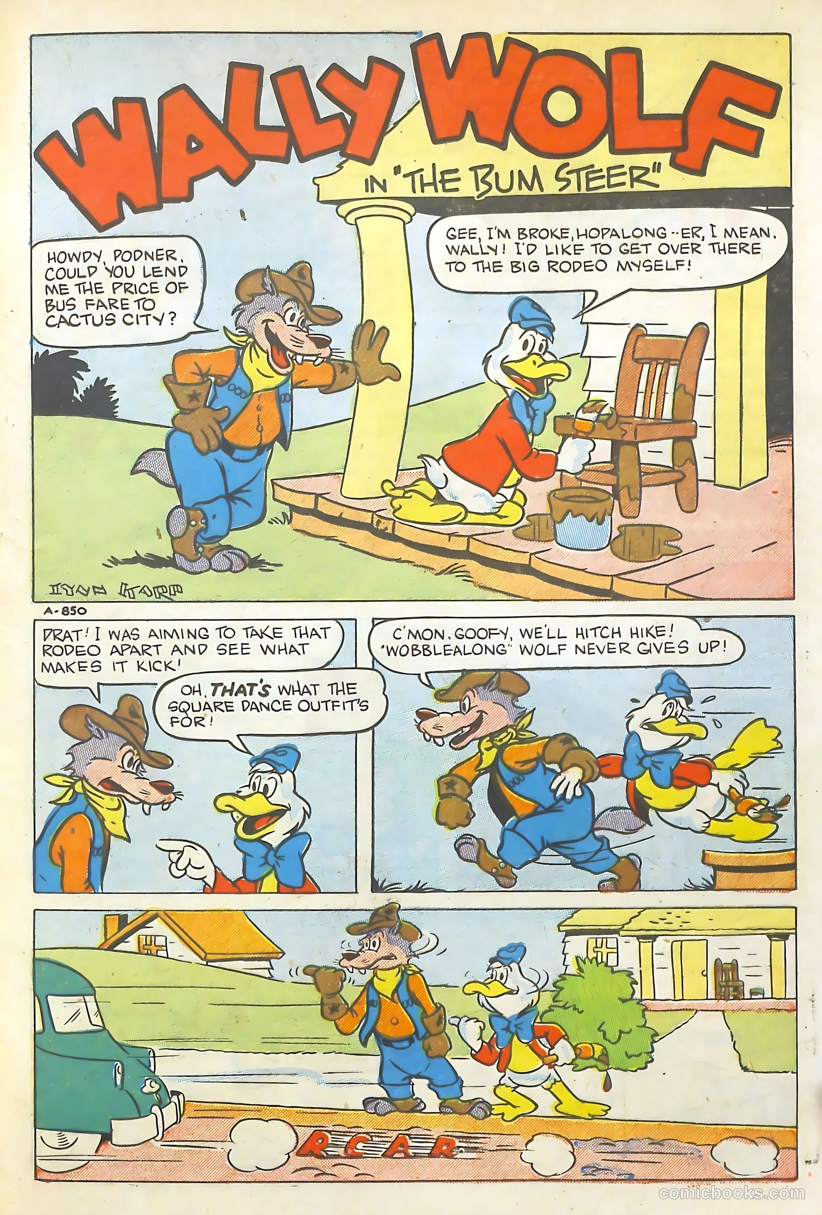 Goofy Comics #37 (1950) — page 22 of 37