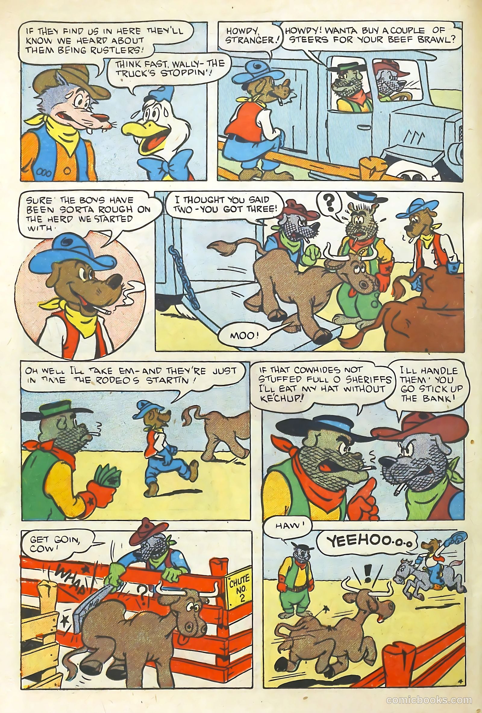 Goofy Comics #37 (1950) — page 25 of 37