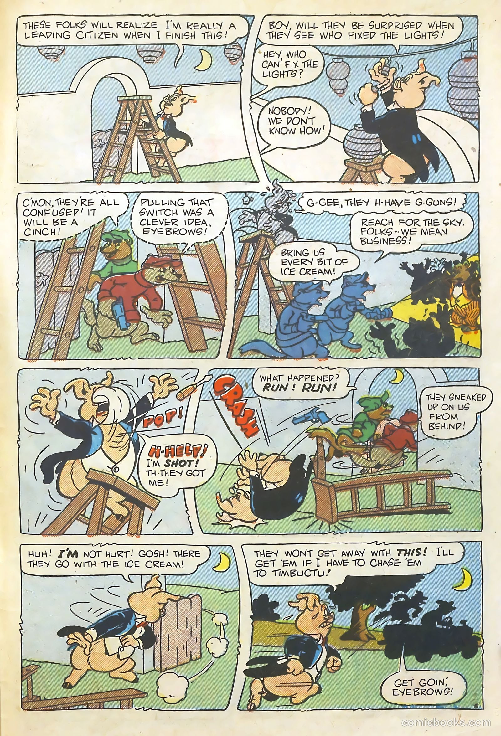 Goofy Comics #37 (1950) — page 34 of 37