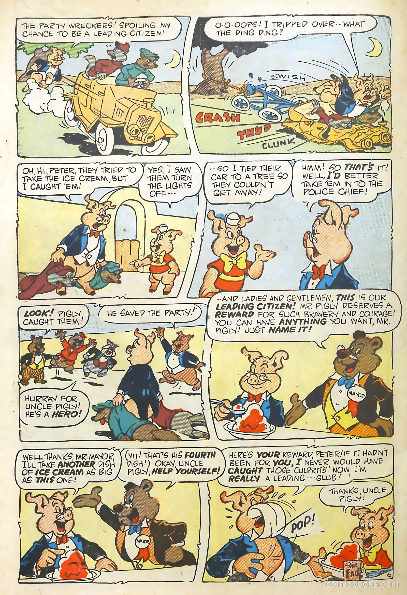 Goofy Comics #37 (1950) — page 35 of 37