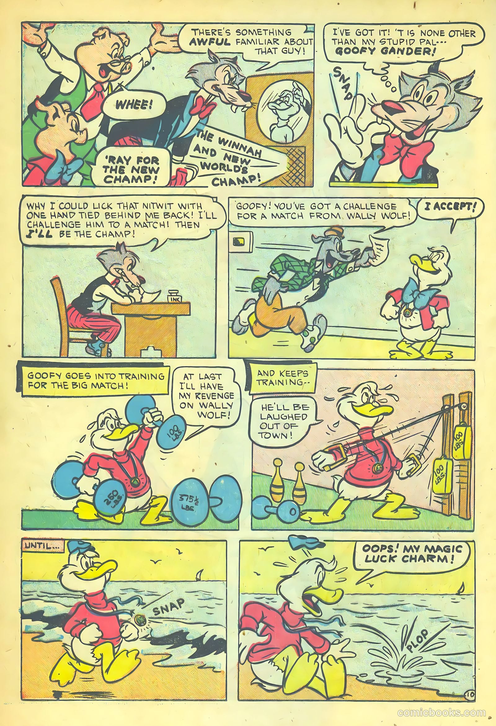 Goofy Comics #38 (1950) — page 12 of 36