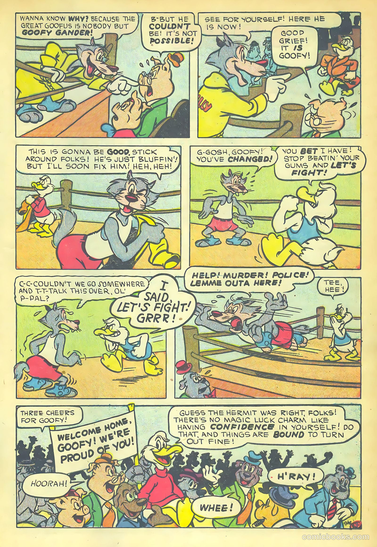 Goofy Comics #38 (1950) — page 17 of 36