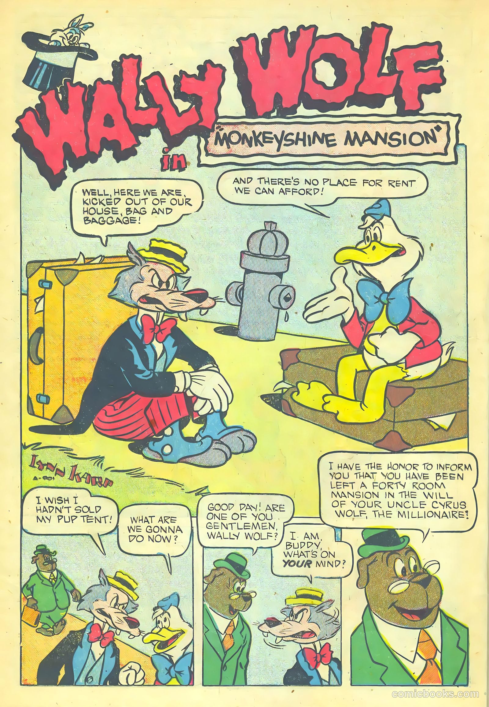 Goofy Comics #38 (1950) — page 22 of 36