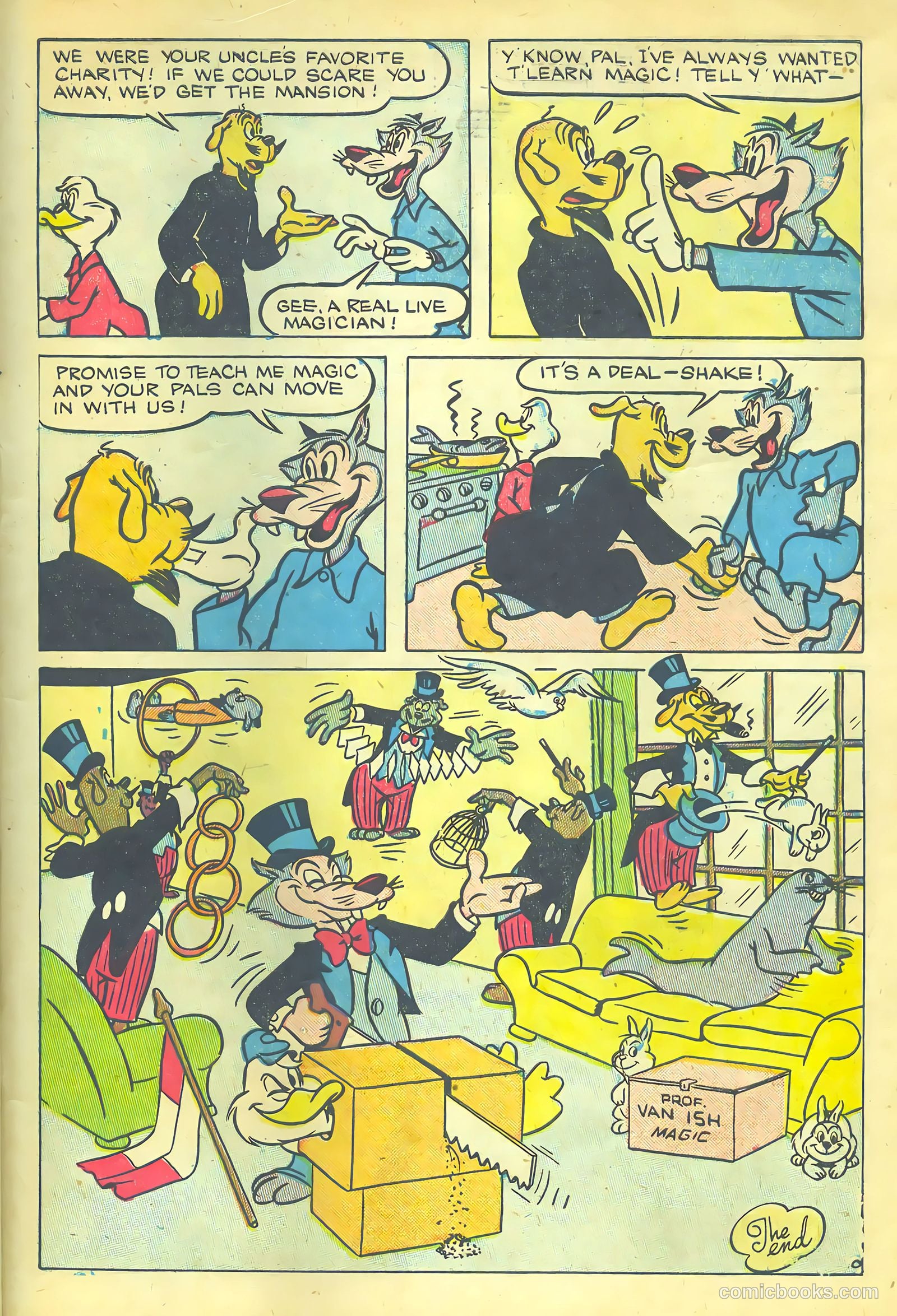 Goofy Comics #38 (1950) — page 31 of 36