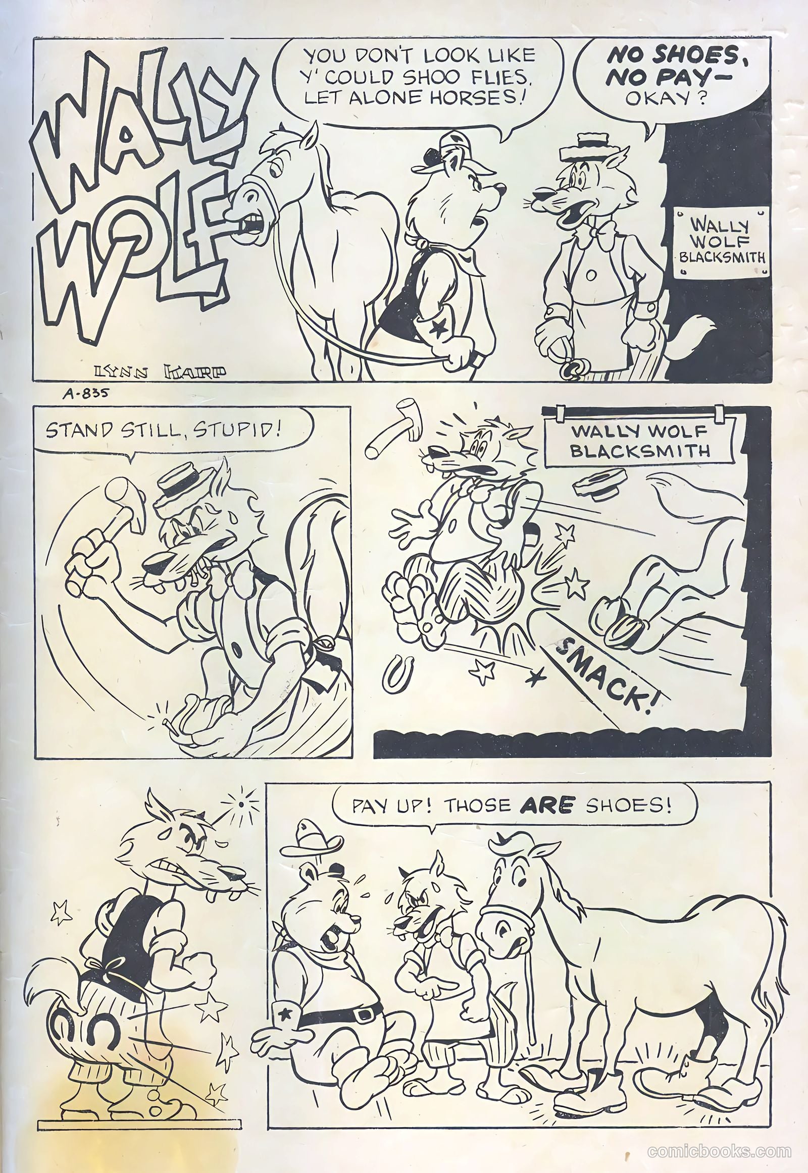 Goofy Comics #38 (1950) — page 35 of 36