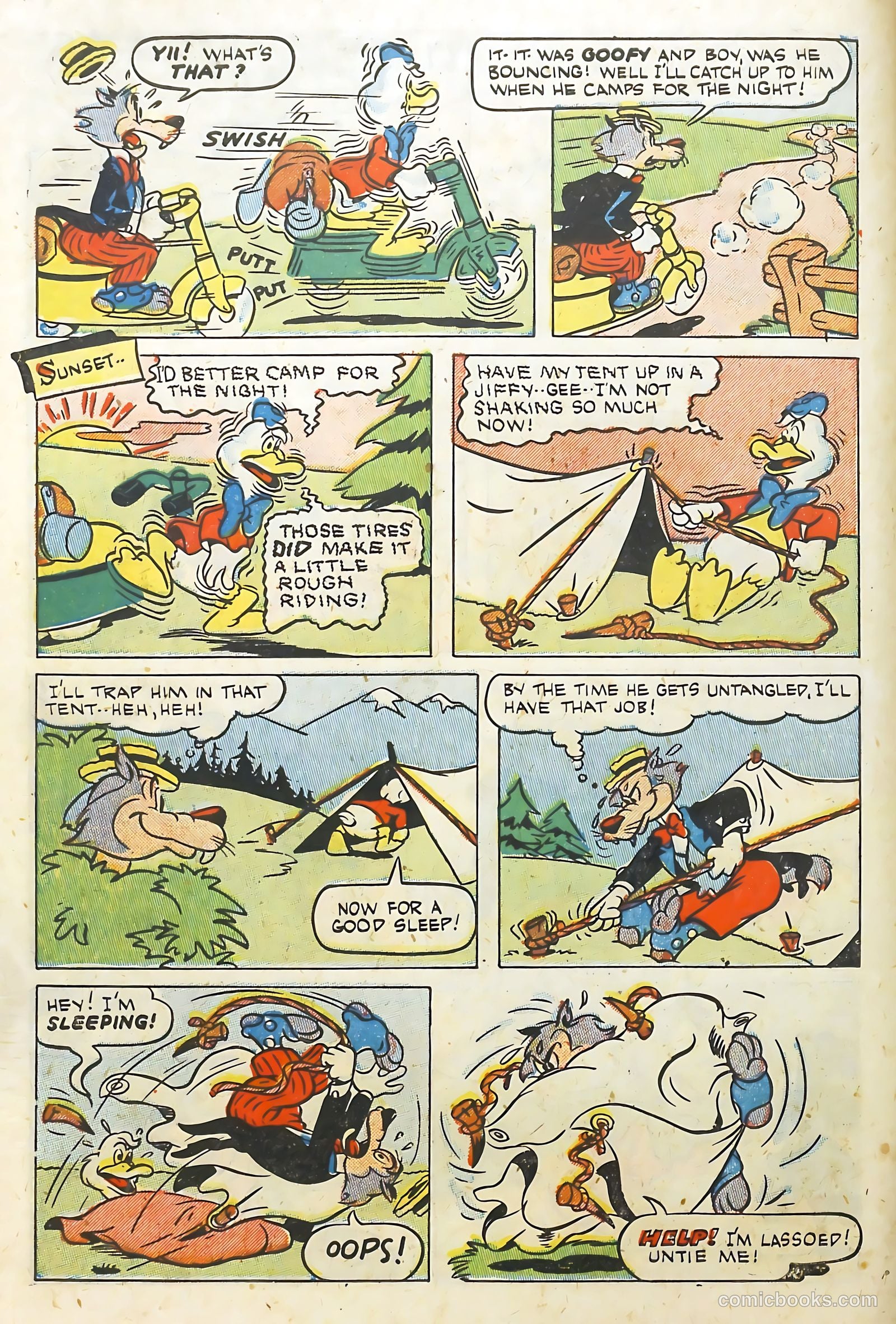 Goofy Comics #39 (1950) — page 6 of 36