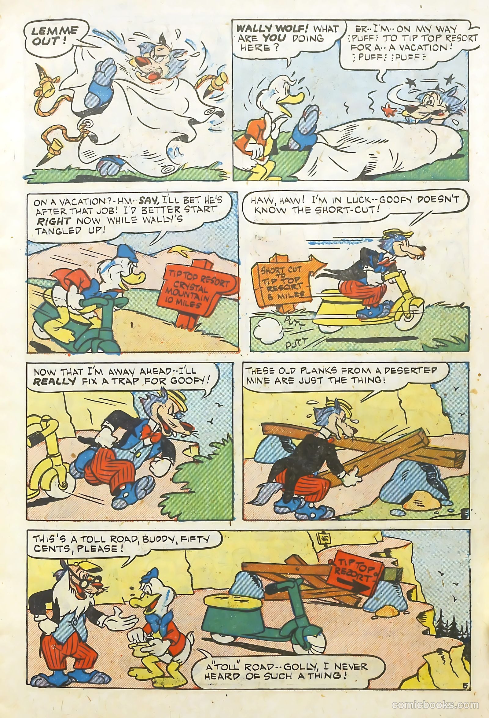 Goofy Comics #39 (1950) — page 7 of 36