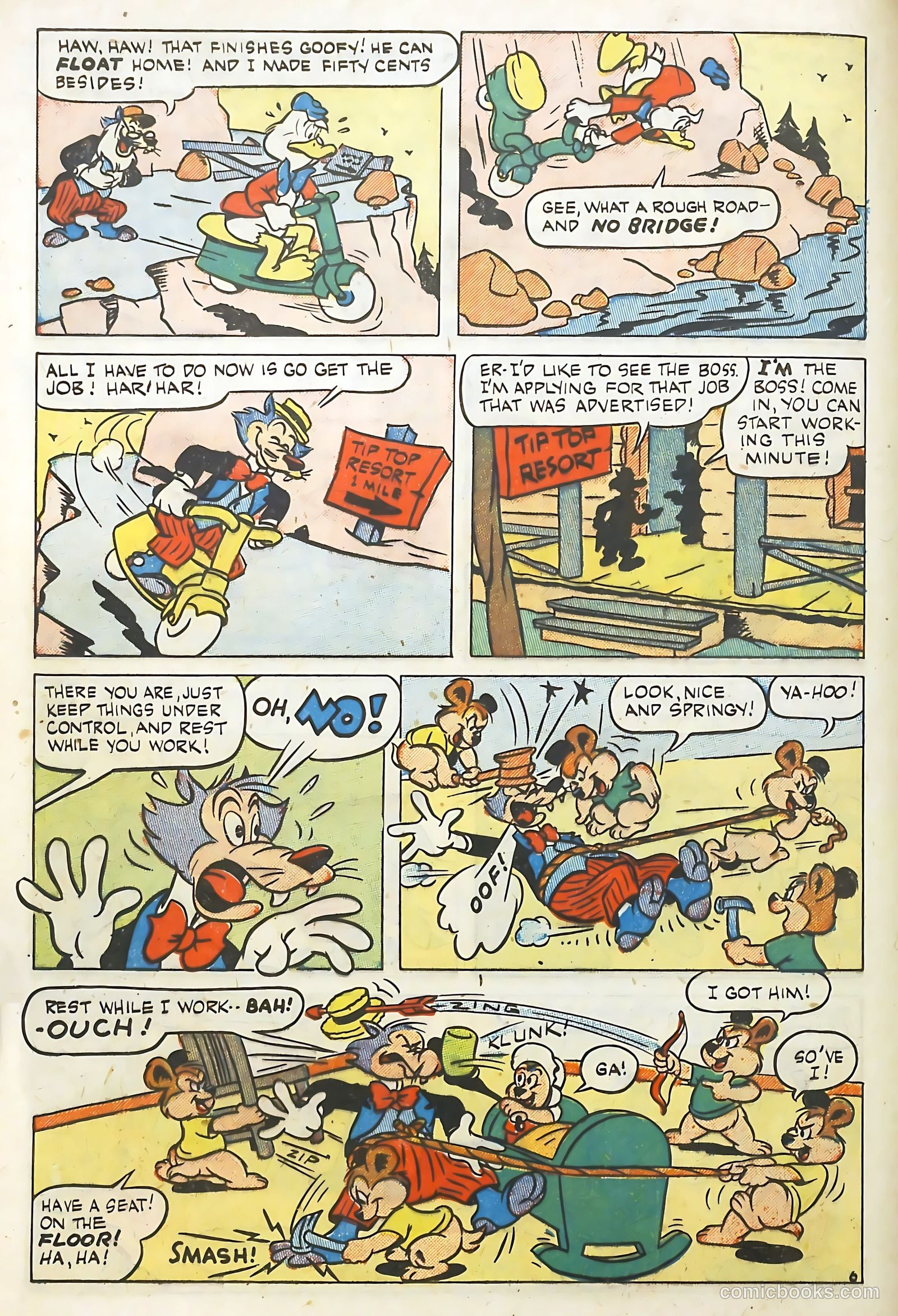 Goofy Comics #39 (1950) — page 8 of 36