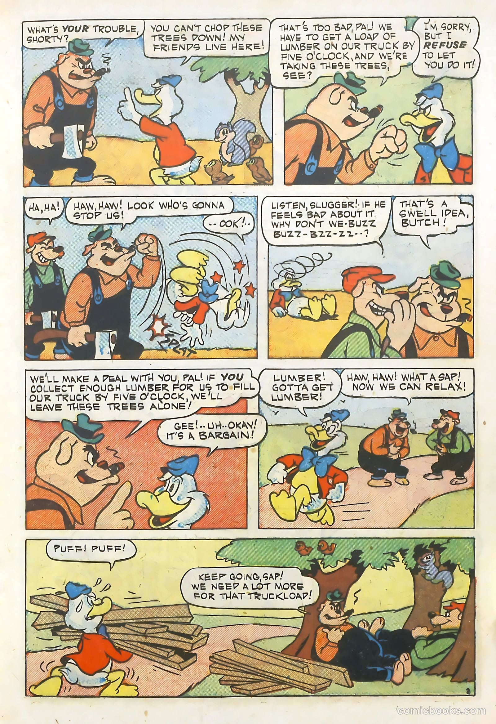Goofy Comics #39 (1950) — page 17 of 36