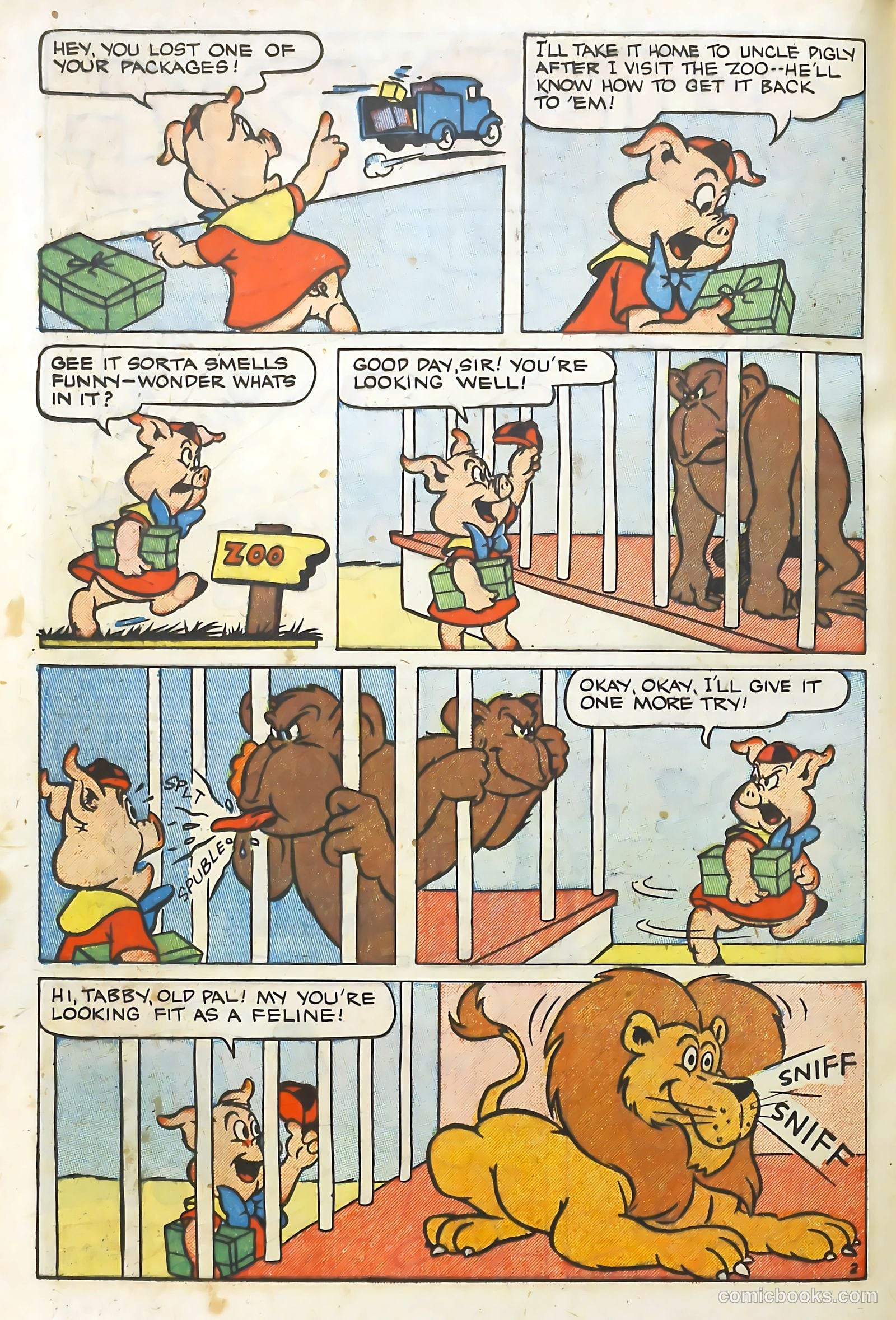 Goofy Comics #39 (1950) — page 20 of 36