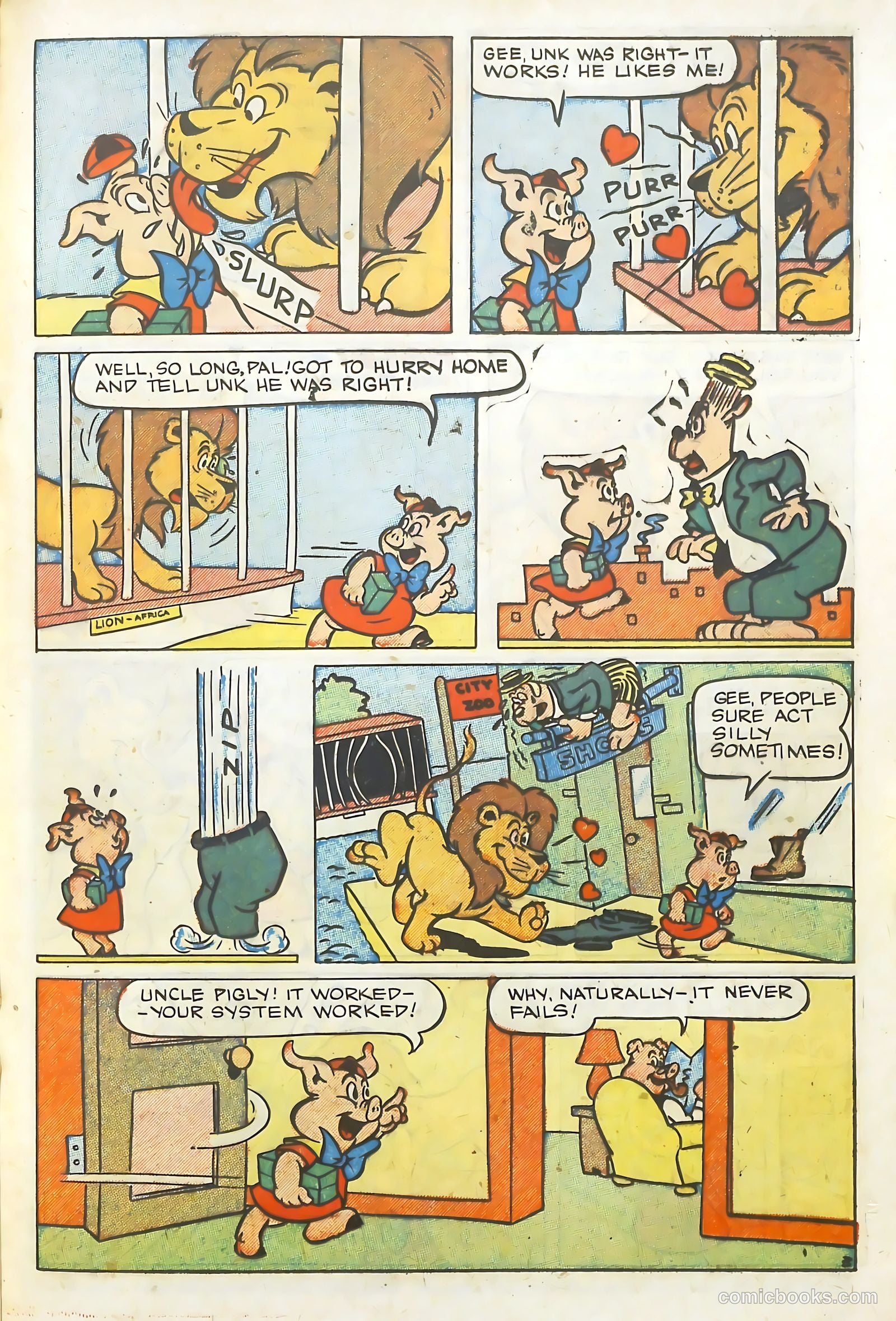 Goofy Comics #39 (1950) — page 21 of 36