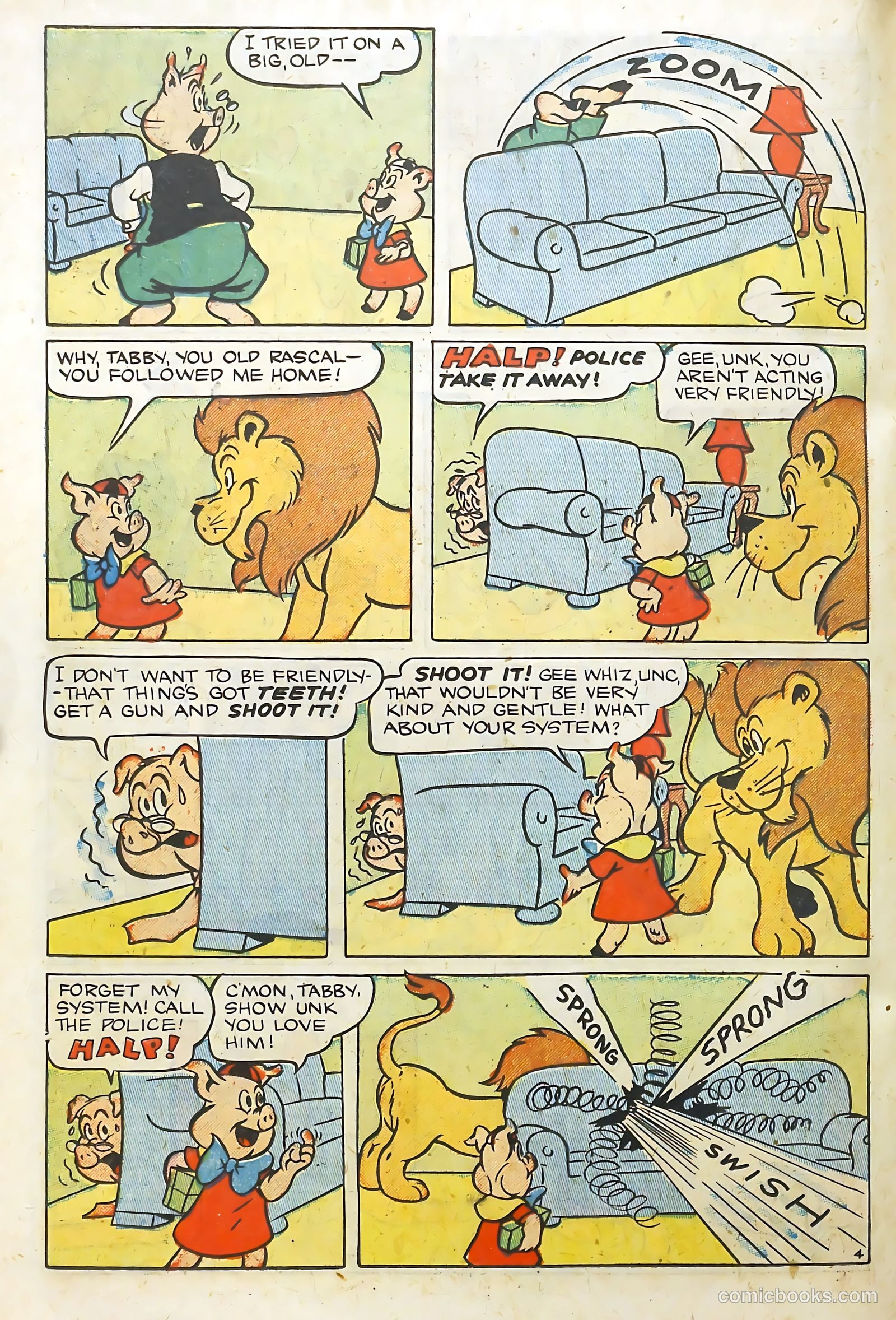 Goofy Comics #39 (1950) — page 22 of 36