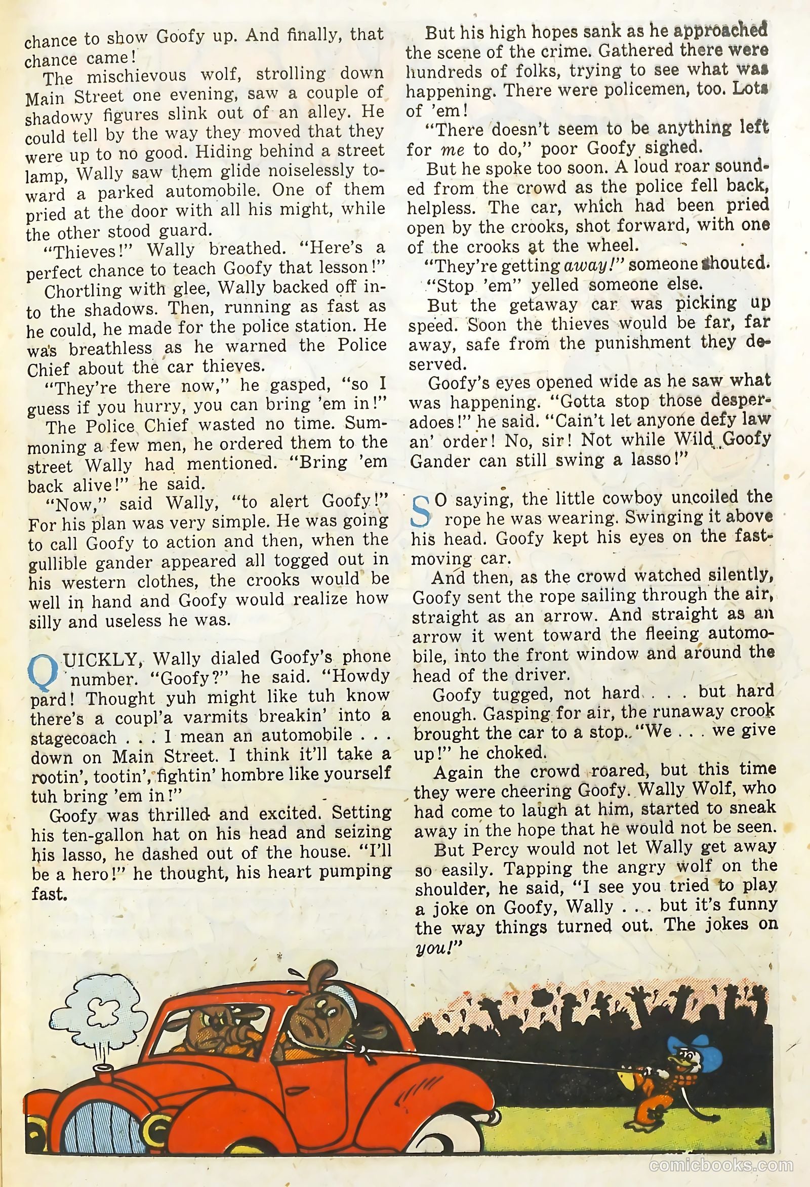Goofy Comics #39 (1950) — page 25 of 36