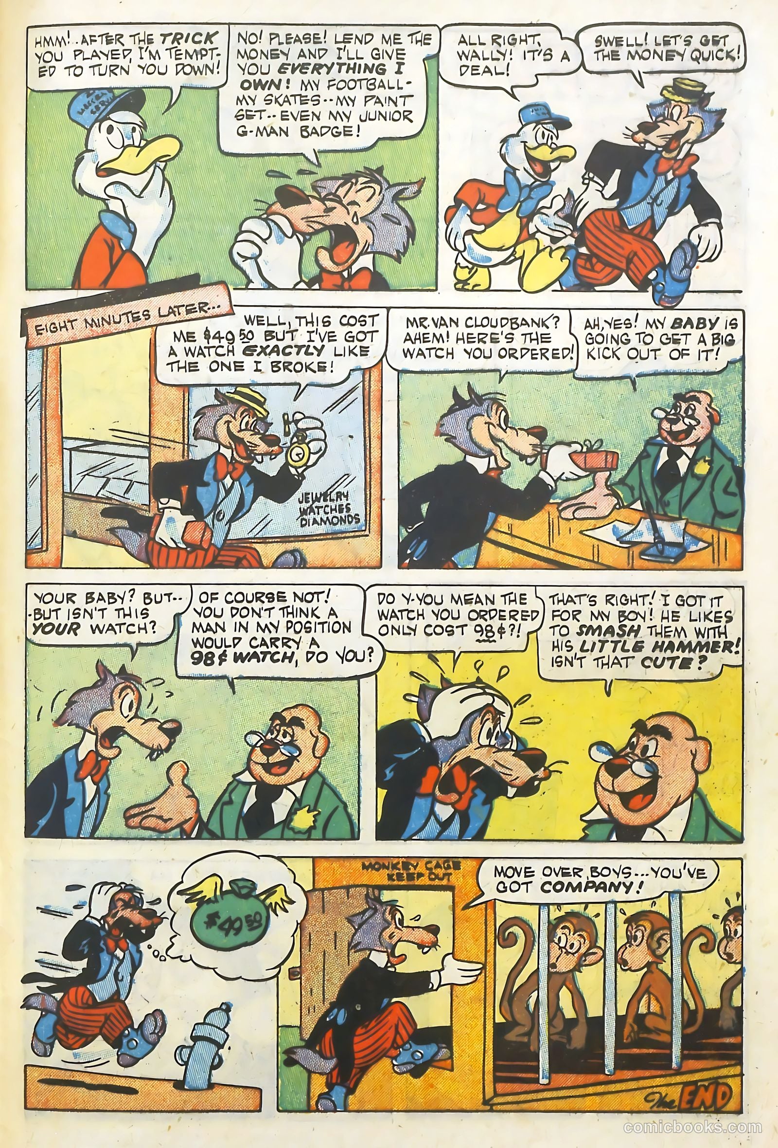 Goofy Comics #39 (1950) — page 33 of 36
