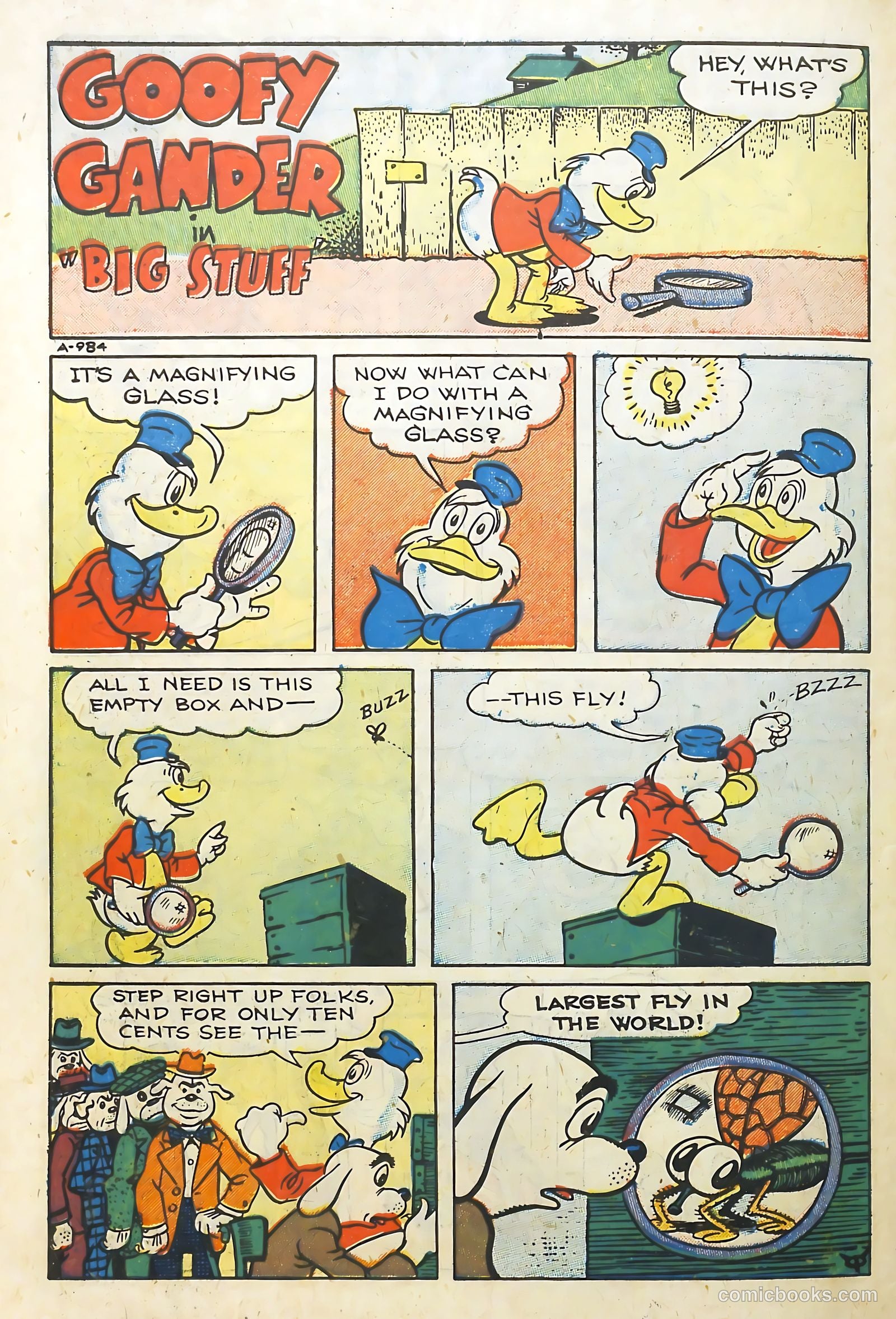Goofy Comics #39 (1950) — page 34 of 36
