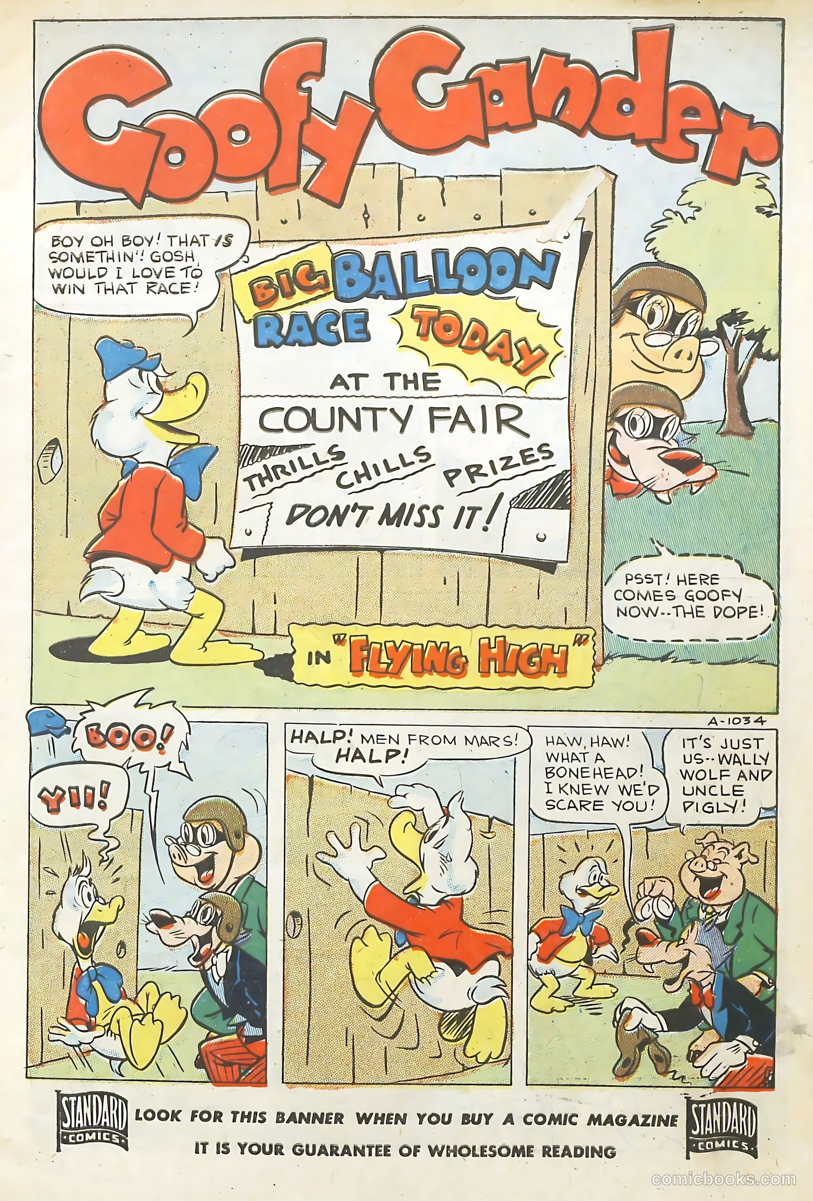Goofy Comics #40 (1950) — page 3 of 36