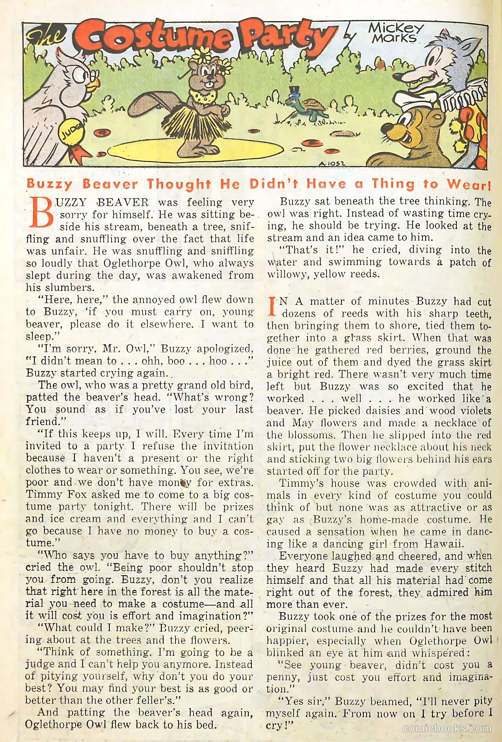 Goofy Comics #40 (1950) — page 14 of 36