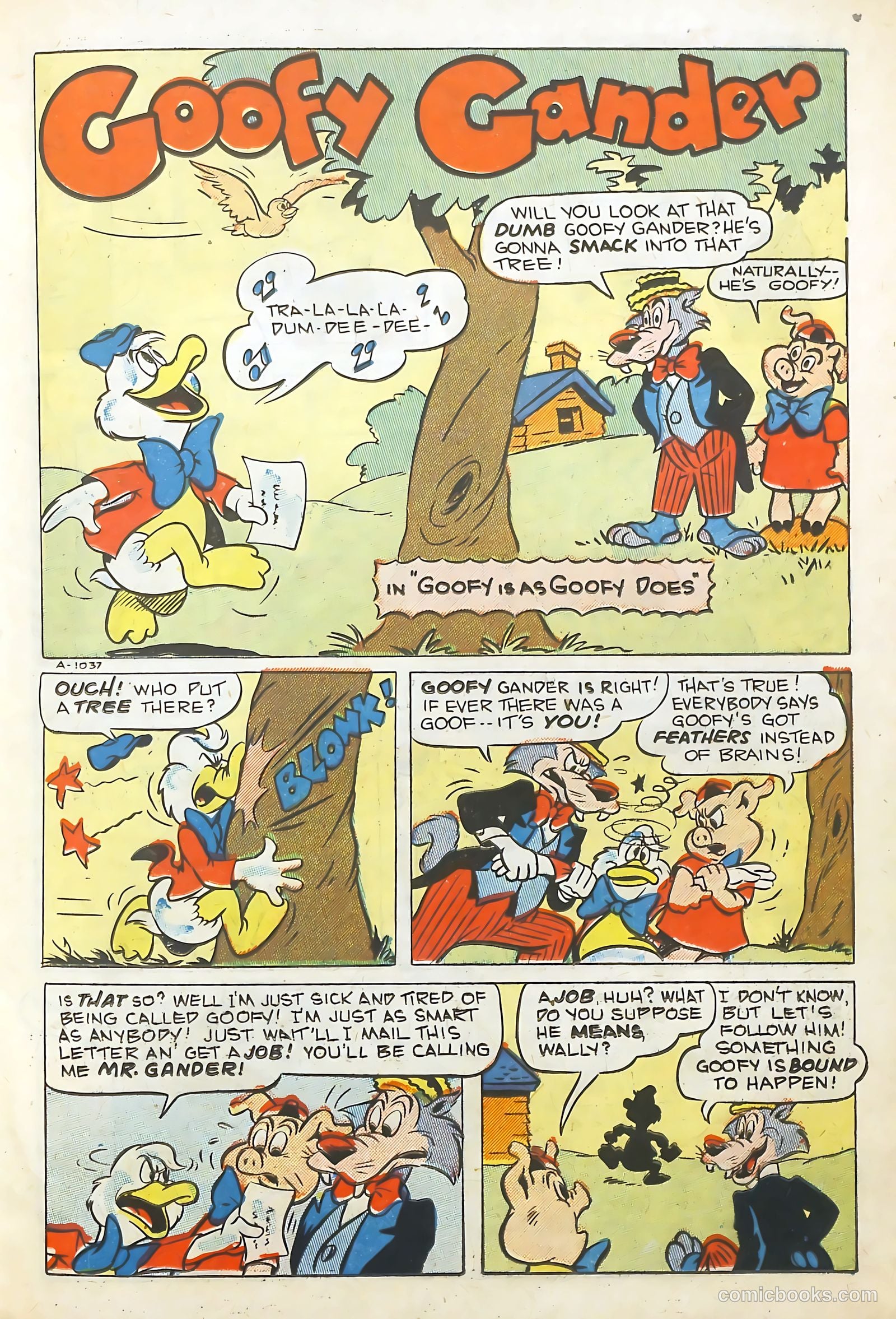 Goofy Comics #40 (1950) — page 15 of 36