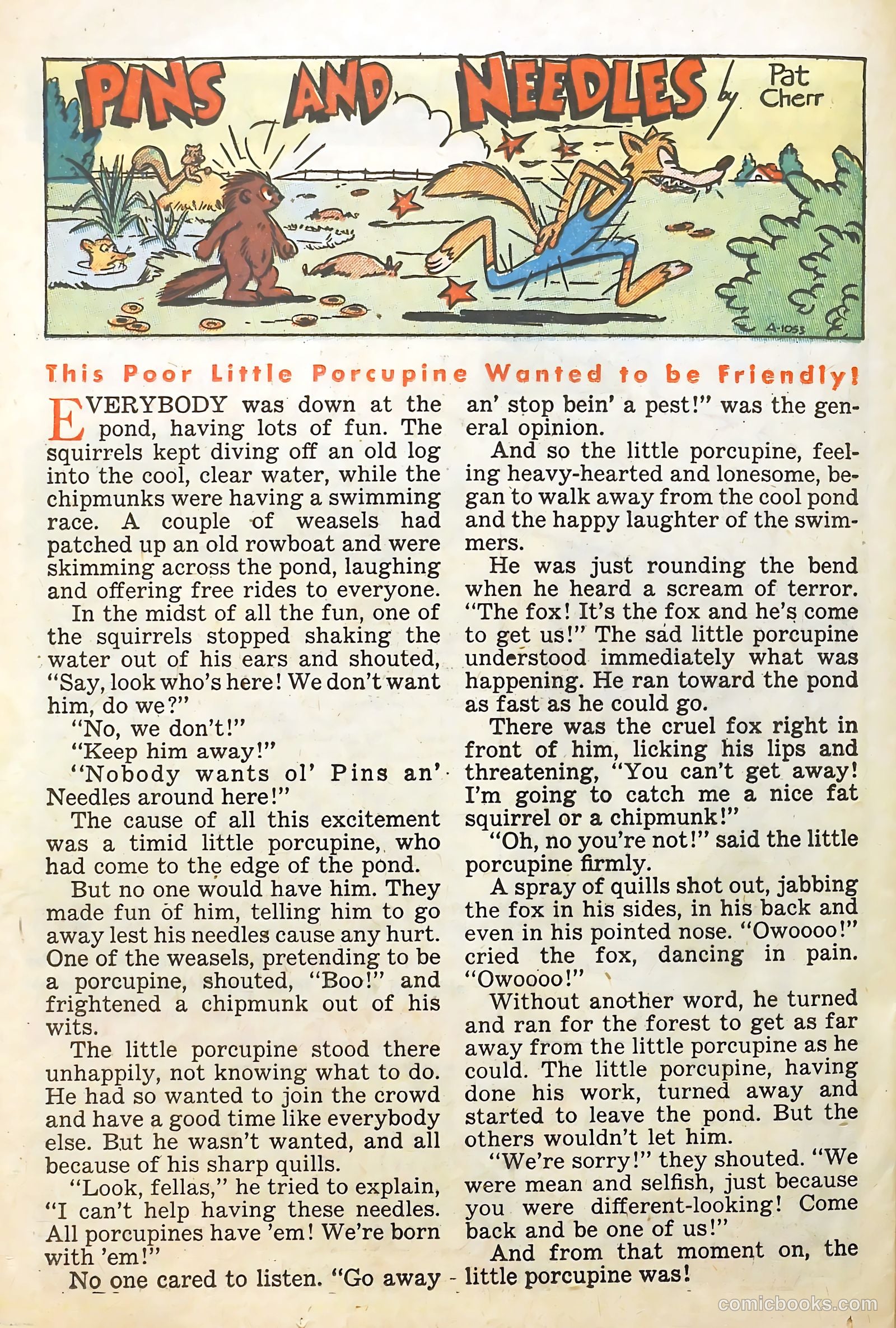Goofy Comics #40 (1950) — page 24 of 36