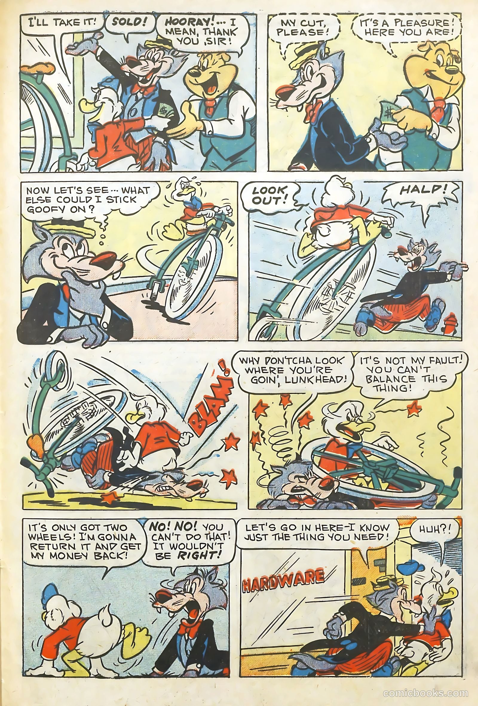Goofy Comics #40 (1950) — page 29 of 36