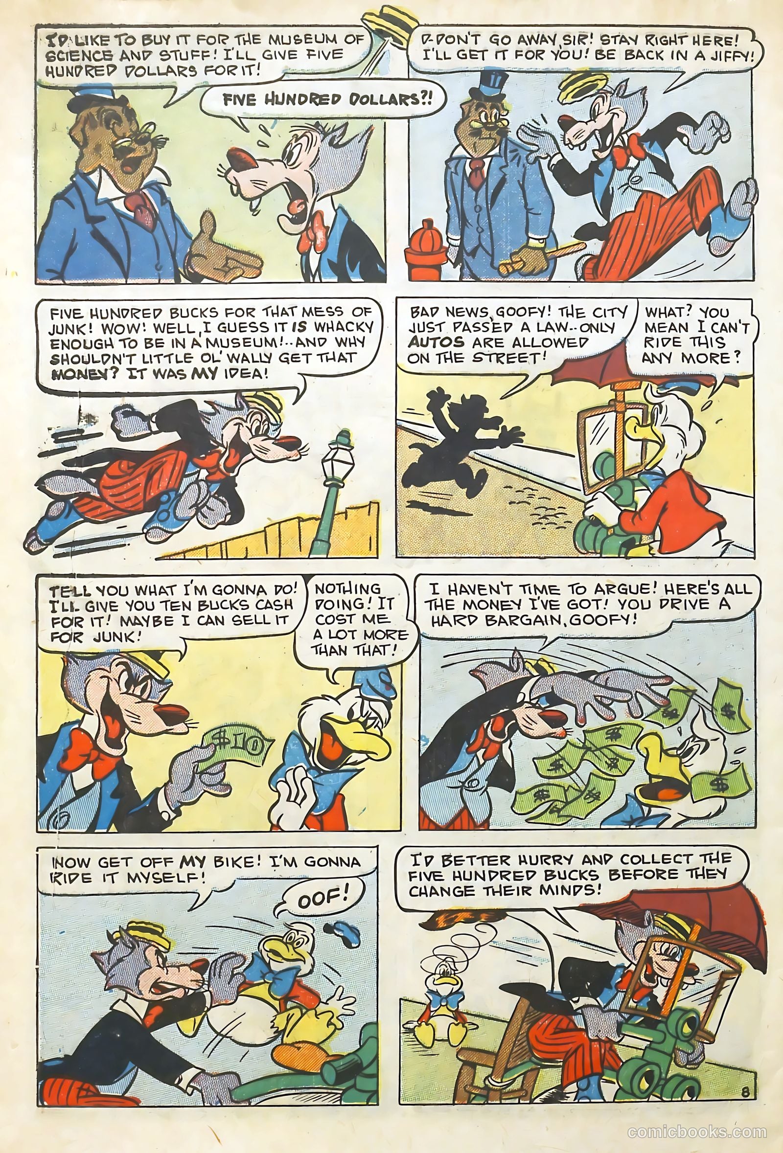 Goofy Comics #40 (1950) — page 32 of 36