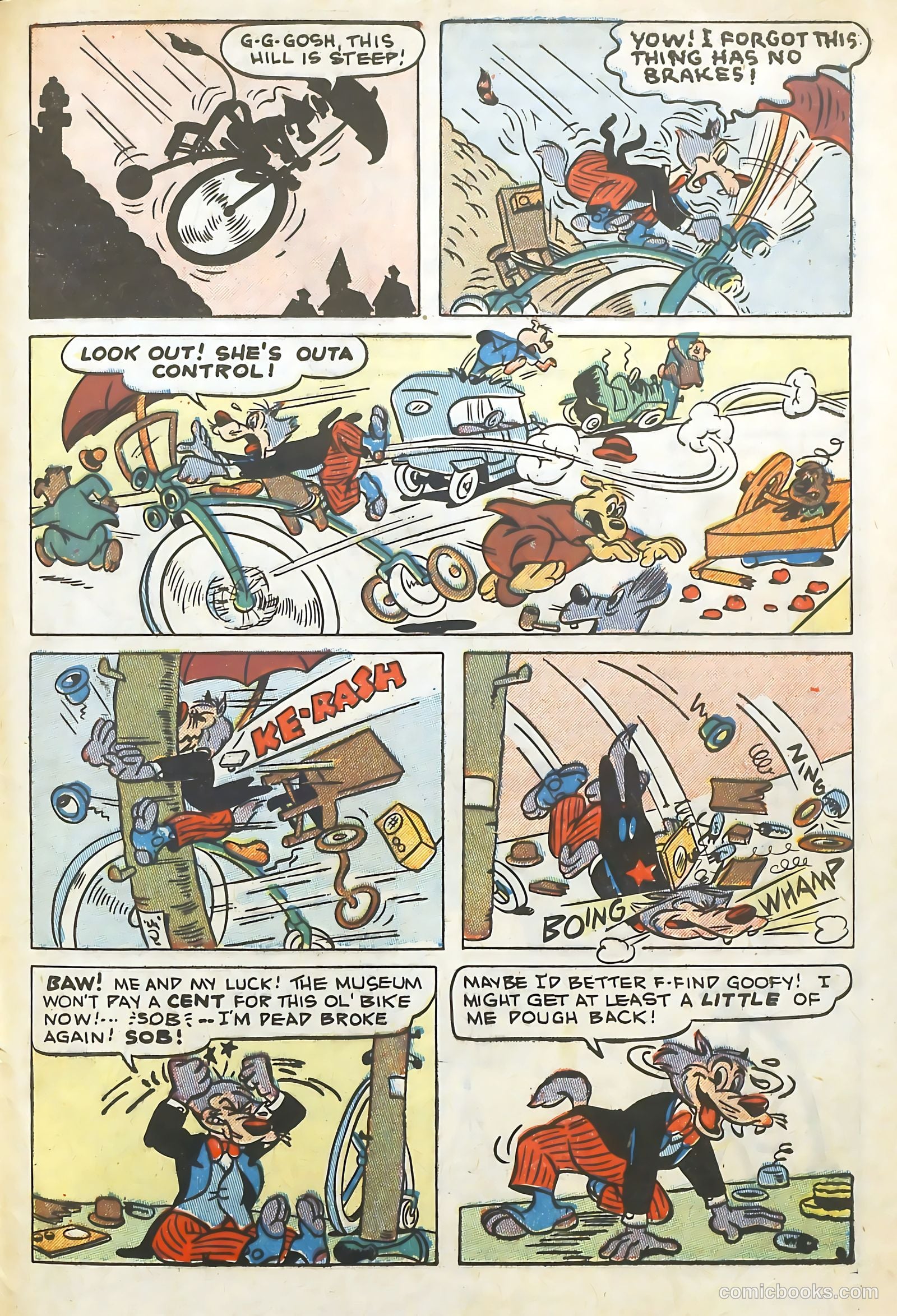 Goofy Comics #40 (1950) — page 33 of 36