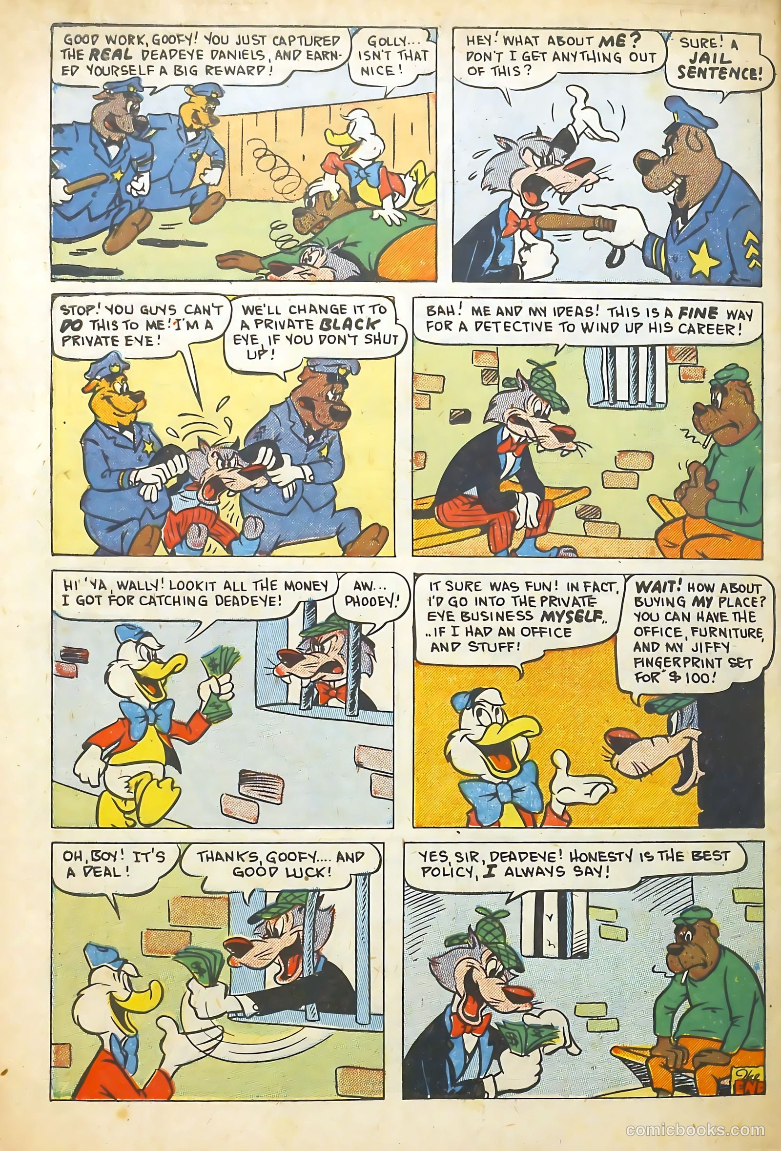 Goofy Comics #42 (1951) — page 34 of 36
